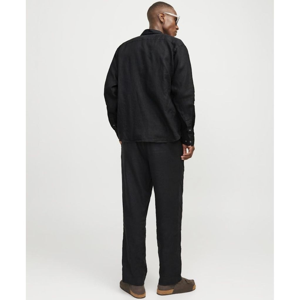 JACK & JONES Kelnės vyrams, Juoda, Jpstkarl pants 4