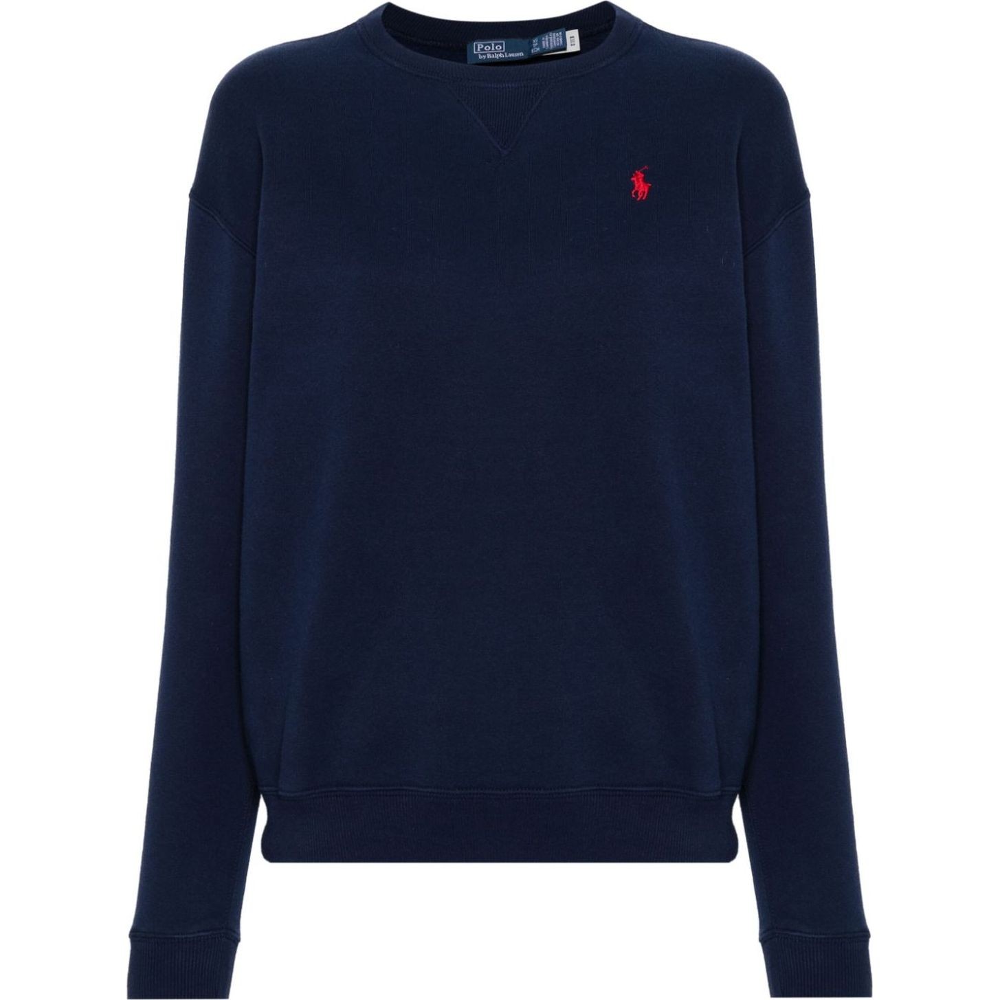 POLO RALPH LAUREN Sportinis nertinis moterims, Mėlyna, Logo embroidered sweatshirt