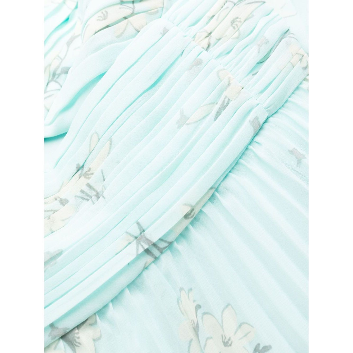 SELF PORTRAIT Midi suknelė moterims, Mėlyna, Cobalt chiffon midi dress 2