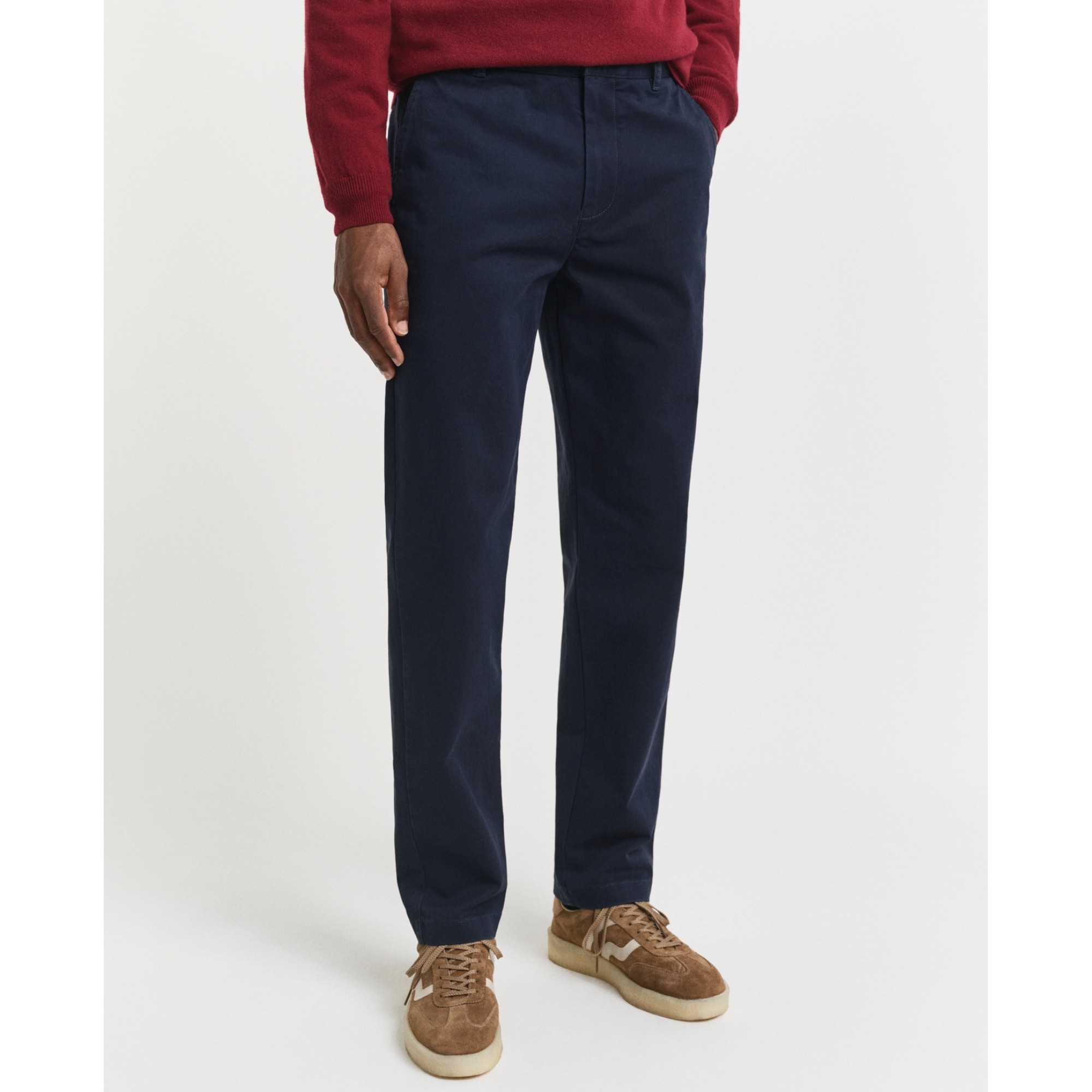 GANT Kelnės vyrams, Mėlyna, reg comfort super chinos 4