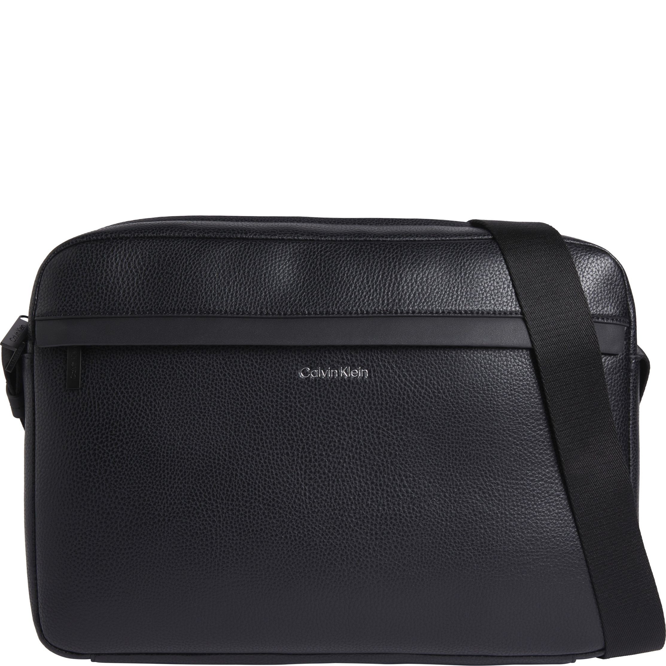 CALVIN KLEIN Rankinė per petį vyrams, Juoda, Must messenger 1