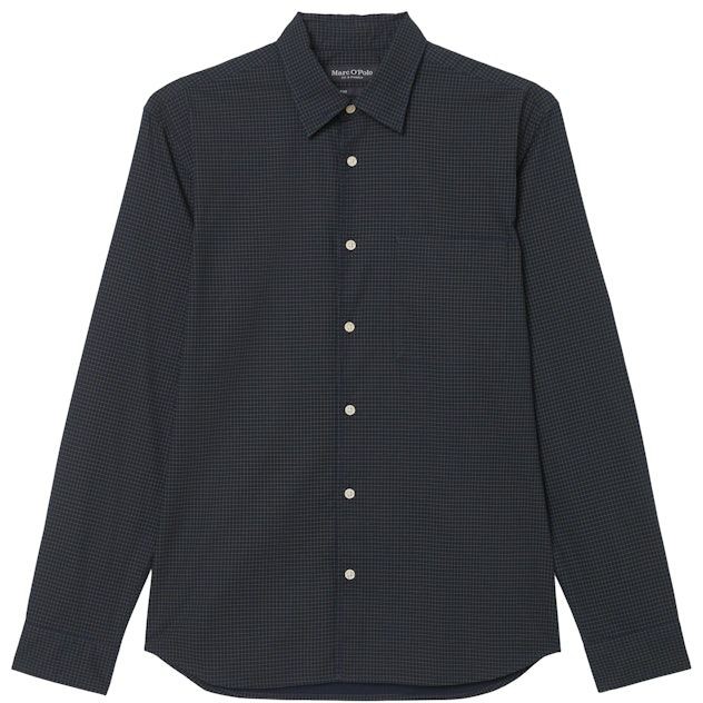 MARC O'POLO Marškiniai ilgomis rankovėmis vyrams, Mėlyna 1