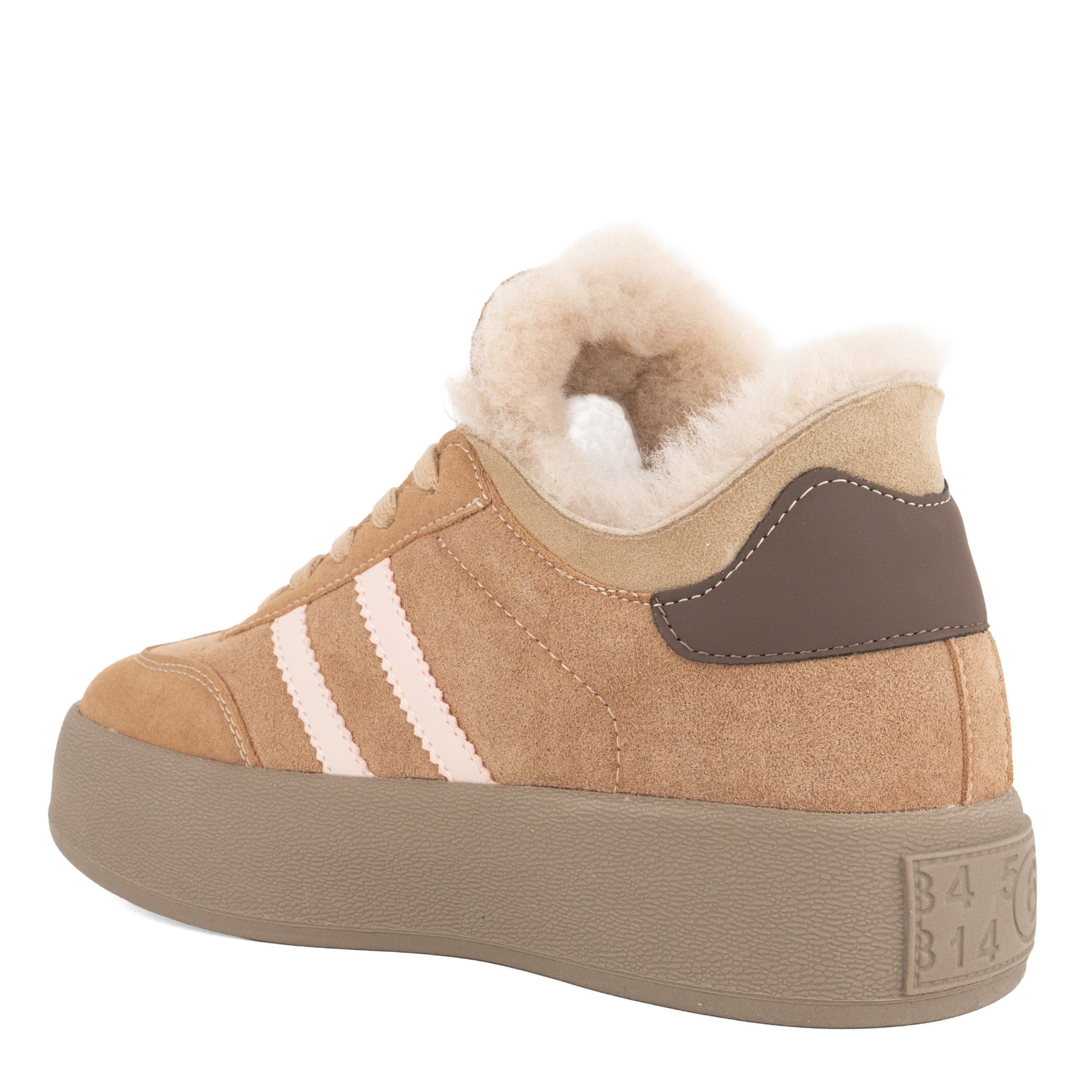 LA CONTE Laisvalaikio bateliai moterims, Ruda, Leisure 3