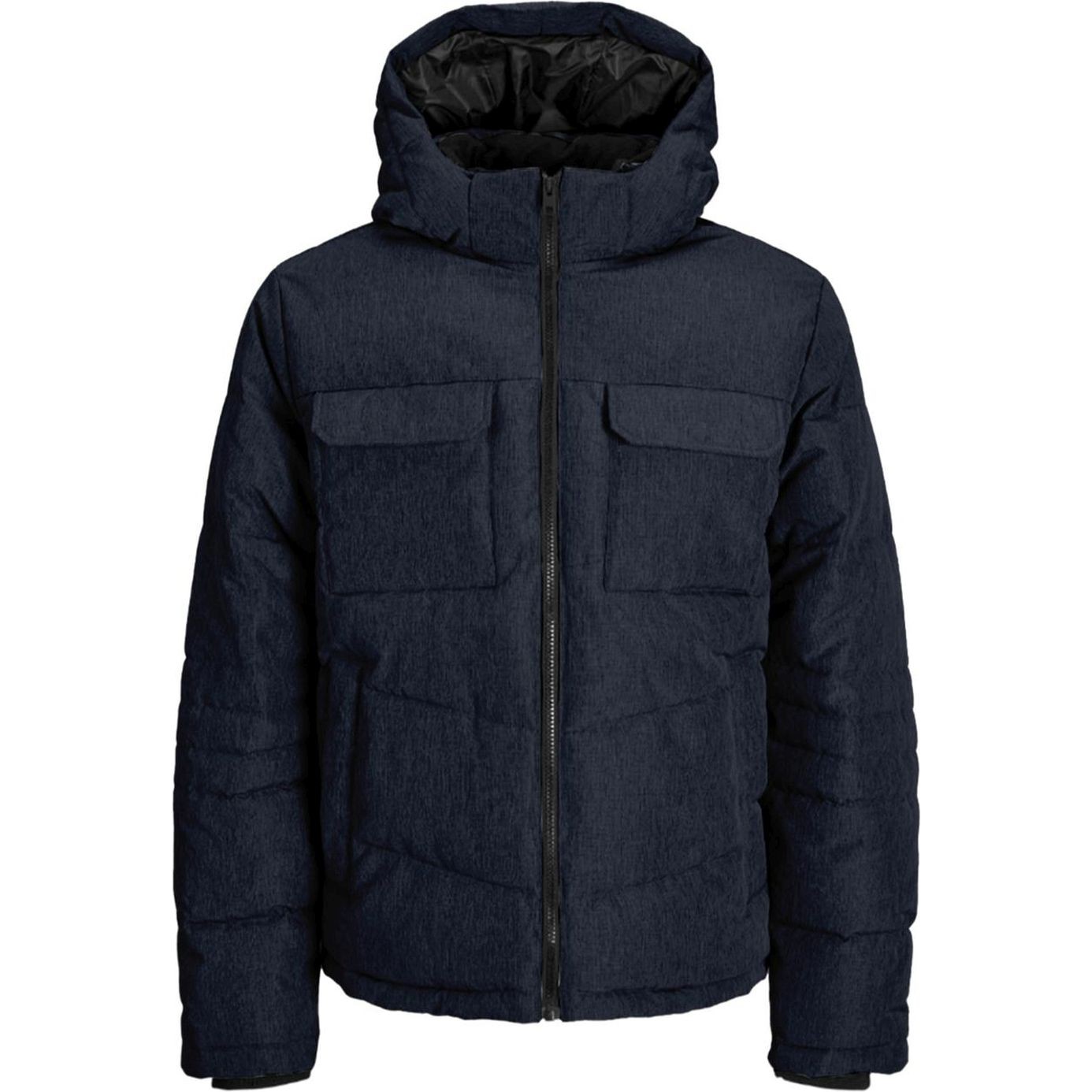 JACK & JONES Pūkinė striukė vyrams, Mėlyna, Build puffer jacket