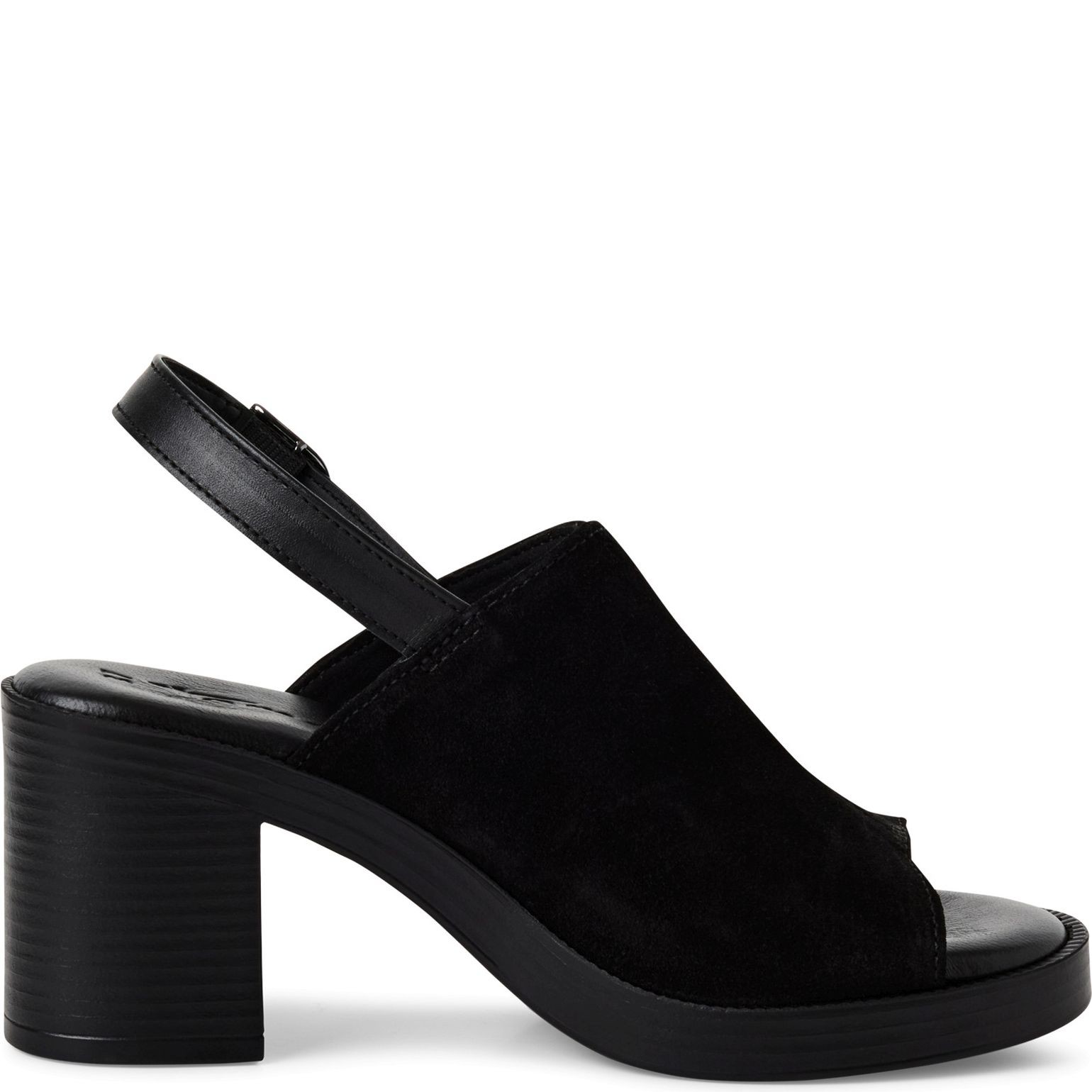 TAMARIS Basutės moterims, Juoda, Sandal heel 3