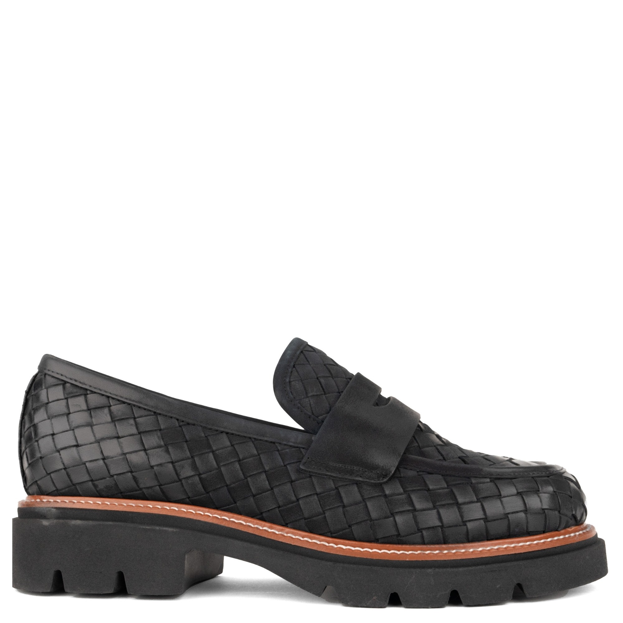 SERGIO MORETTI Loaferiai moterims, Juoda, Loafers 2