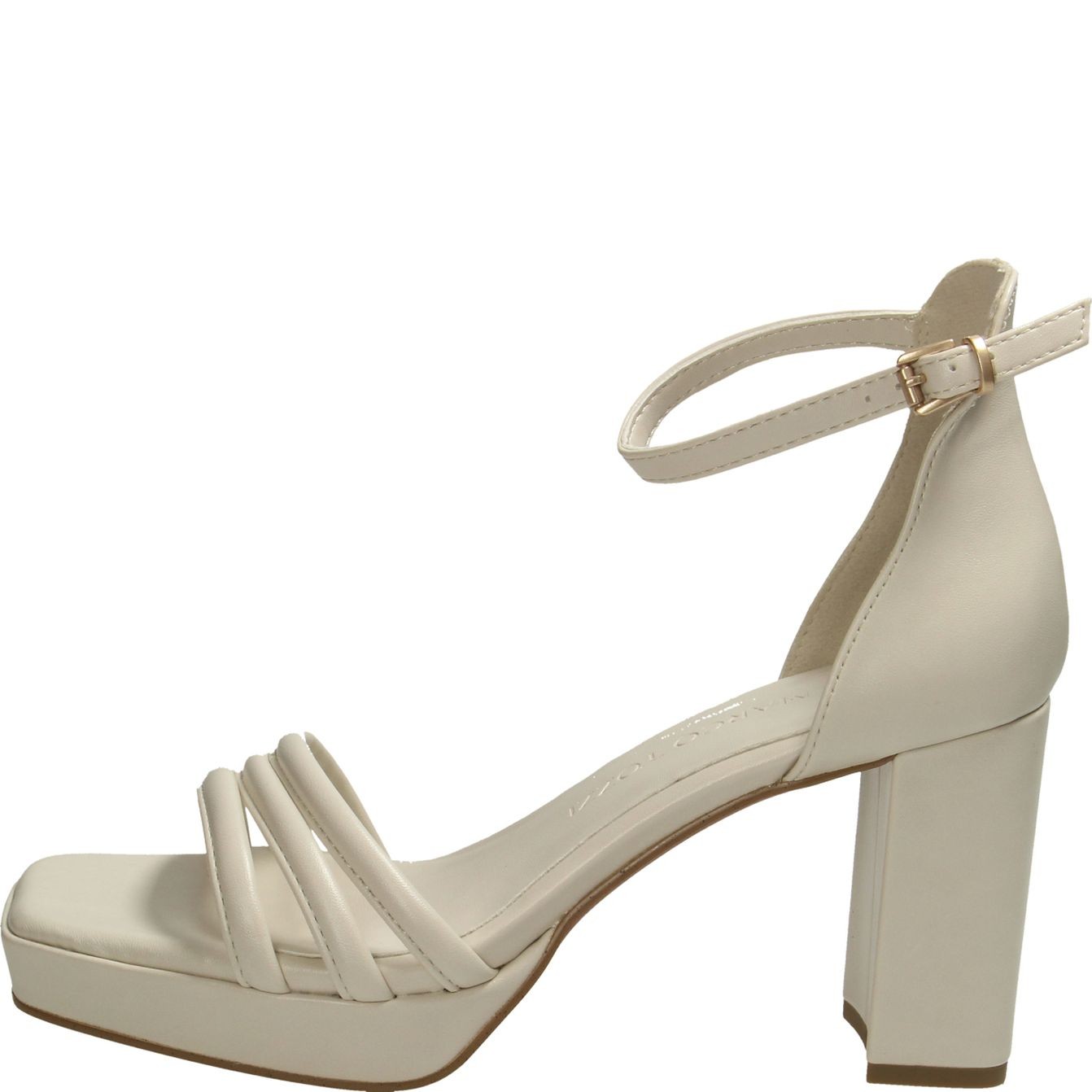 MARCO TOZZI Basutės moterims, Smėlio, SANDALS 3