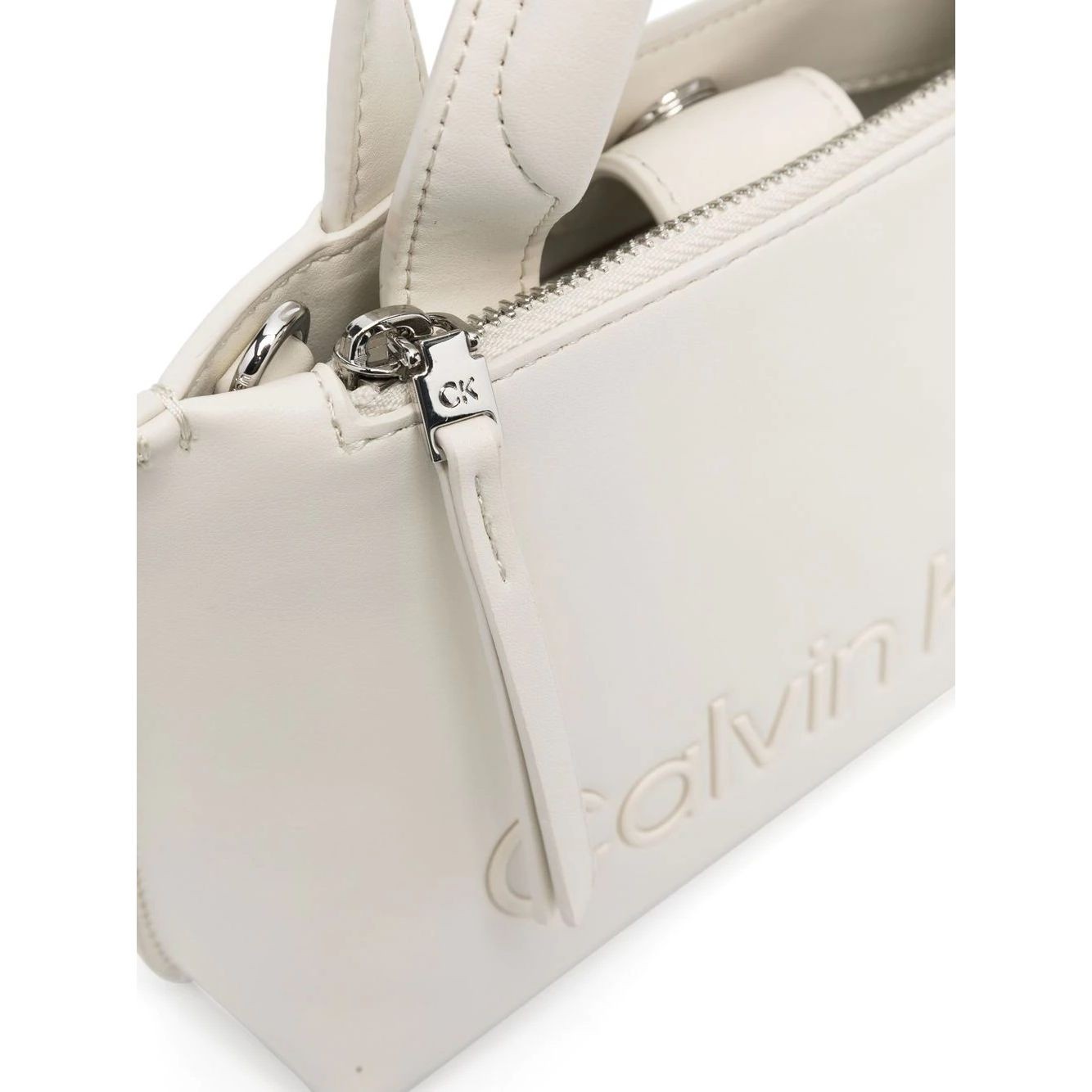 CALVIN KLEIN Rankinė per petį moterims, Smėlio, SET TOTE 3