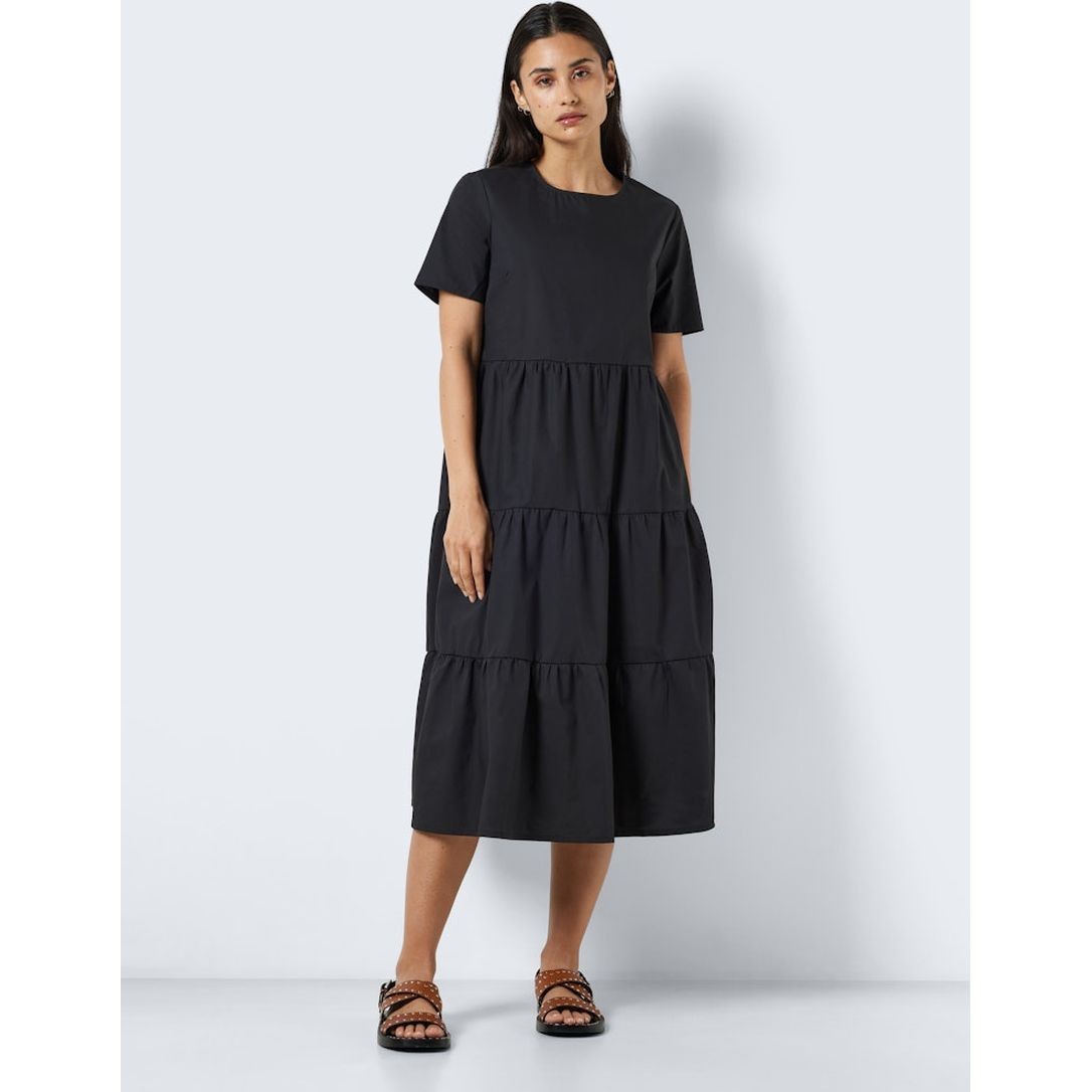 NOISY MAY Maxi suknelė moterims, Juoda, Nmcaroline maxi dress 3