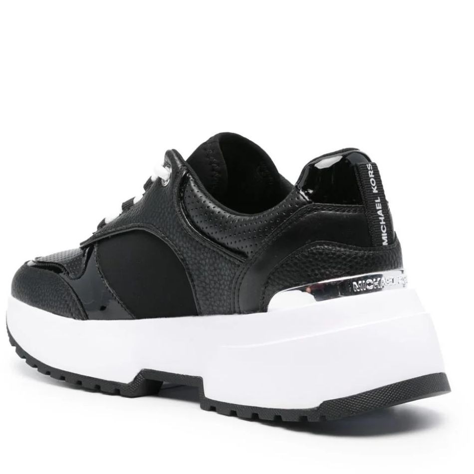 MICHAEL KORS Laisvalaikio bateliai moterims, Juoda, Percy trainer 3