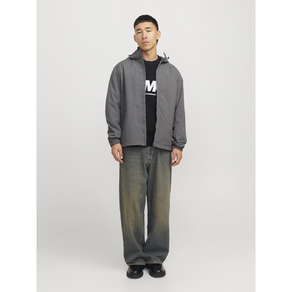 JACK & JONES Neperpučiama striukė vyrams, Pilka, Urban light jacket 7