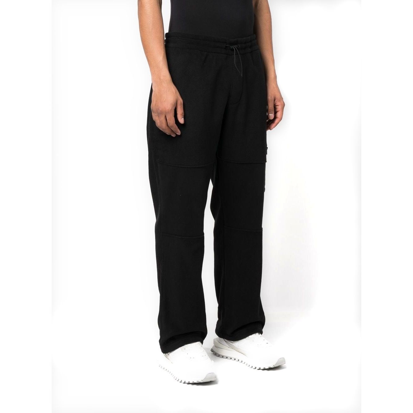 CALVIN KLEIN JEANS Laisvalaikio kelnės vyrams, Juoda, Fleece blocking cargo pants 2