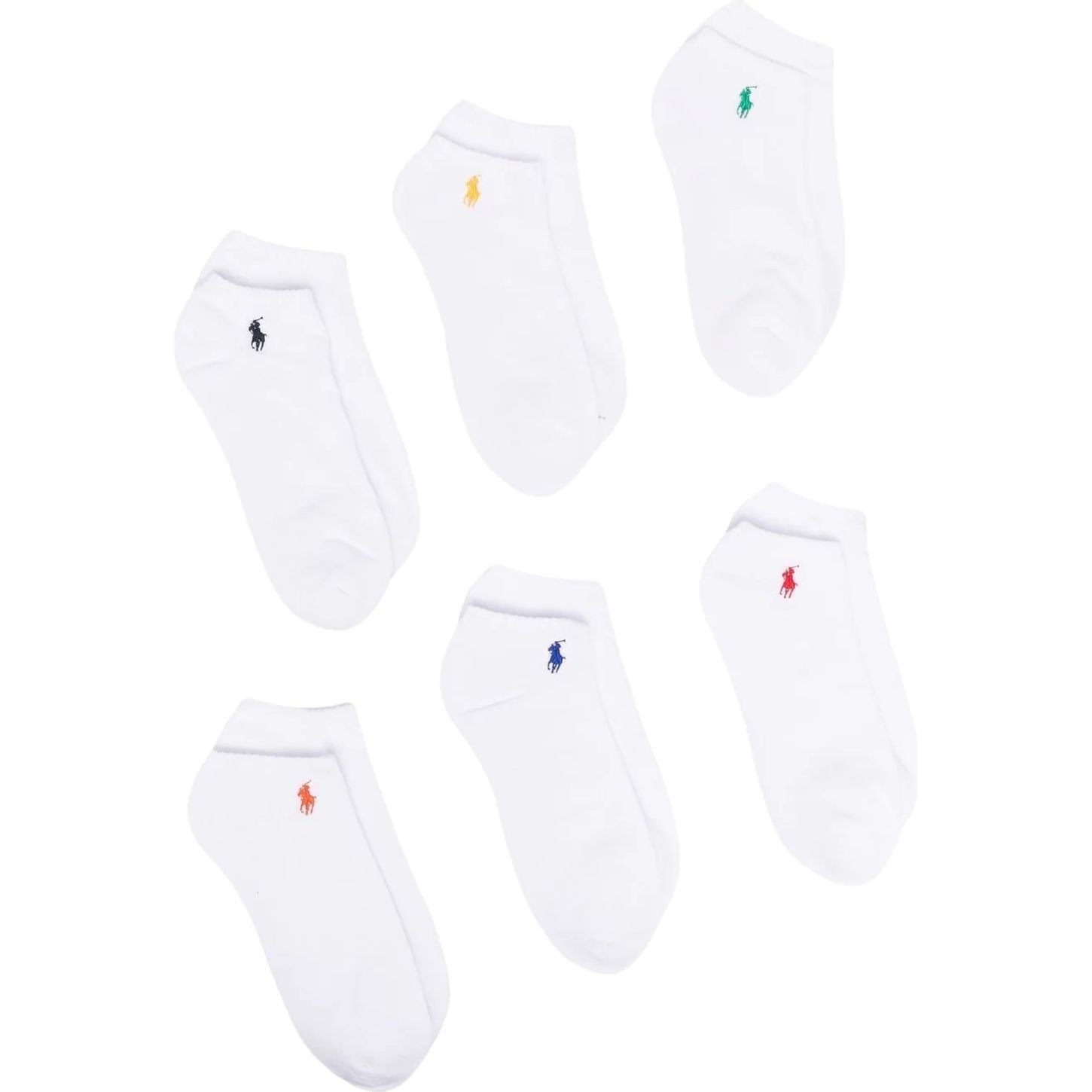POLO RALPH LAUREN UW Kojinės vyrams, Balta, 6 pack socks 1