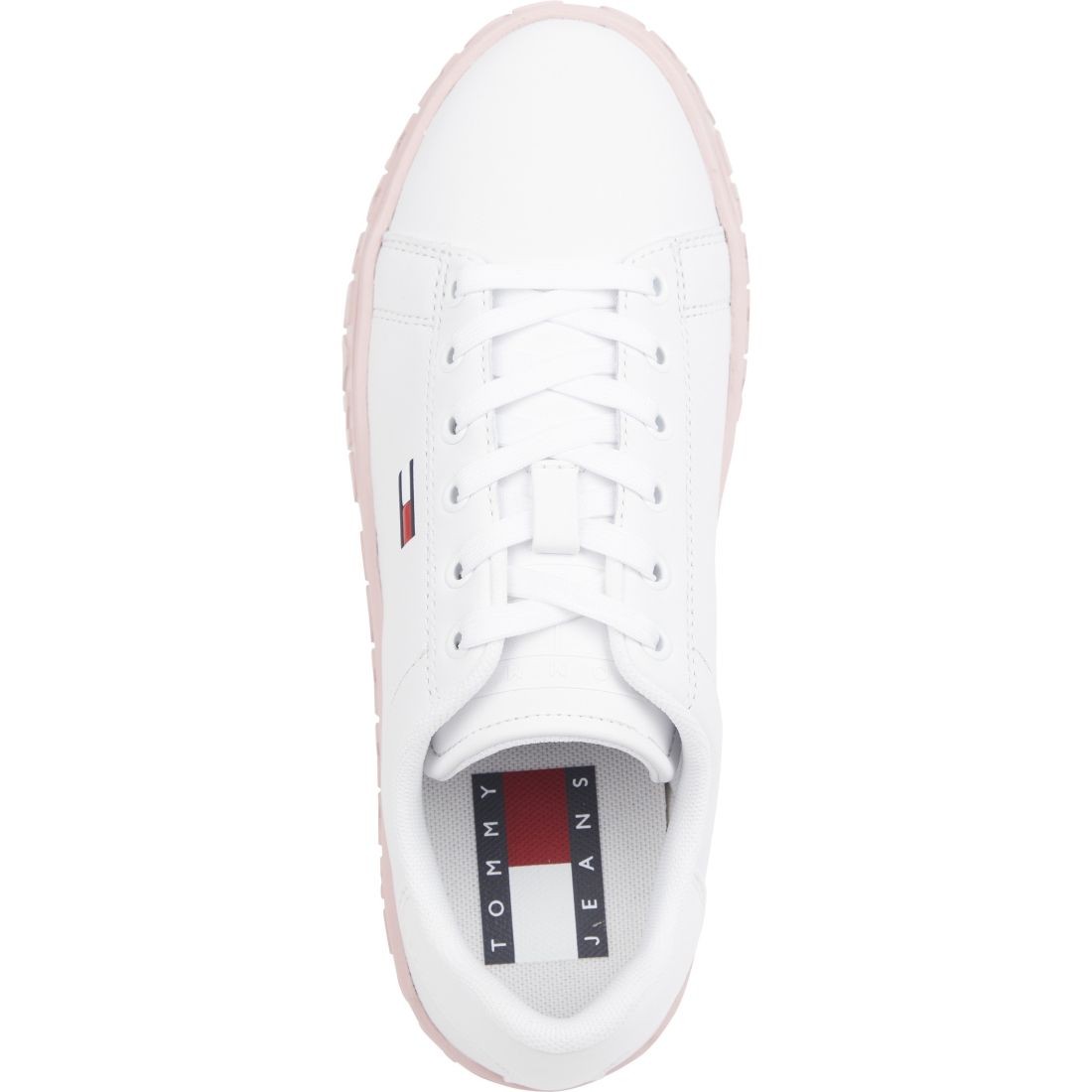 TOMMY JEANS Sportiniai bateliai moterims, Rožinė, Cool sneaker season 5