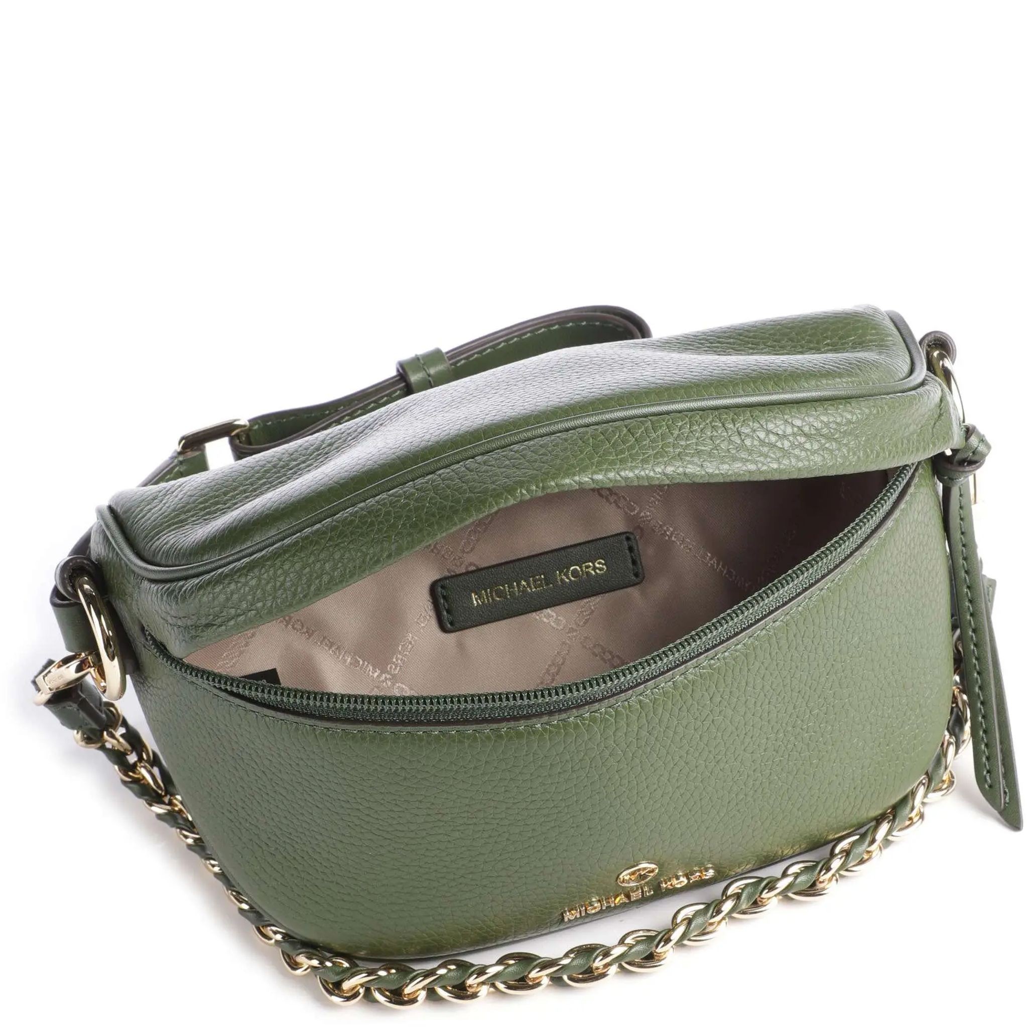 MICHAEL KORS Rankinė per petį moterims, Žalia, XS sling pack messenger 4