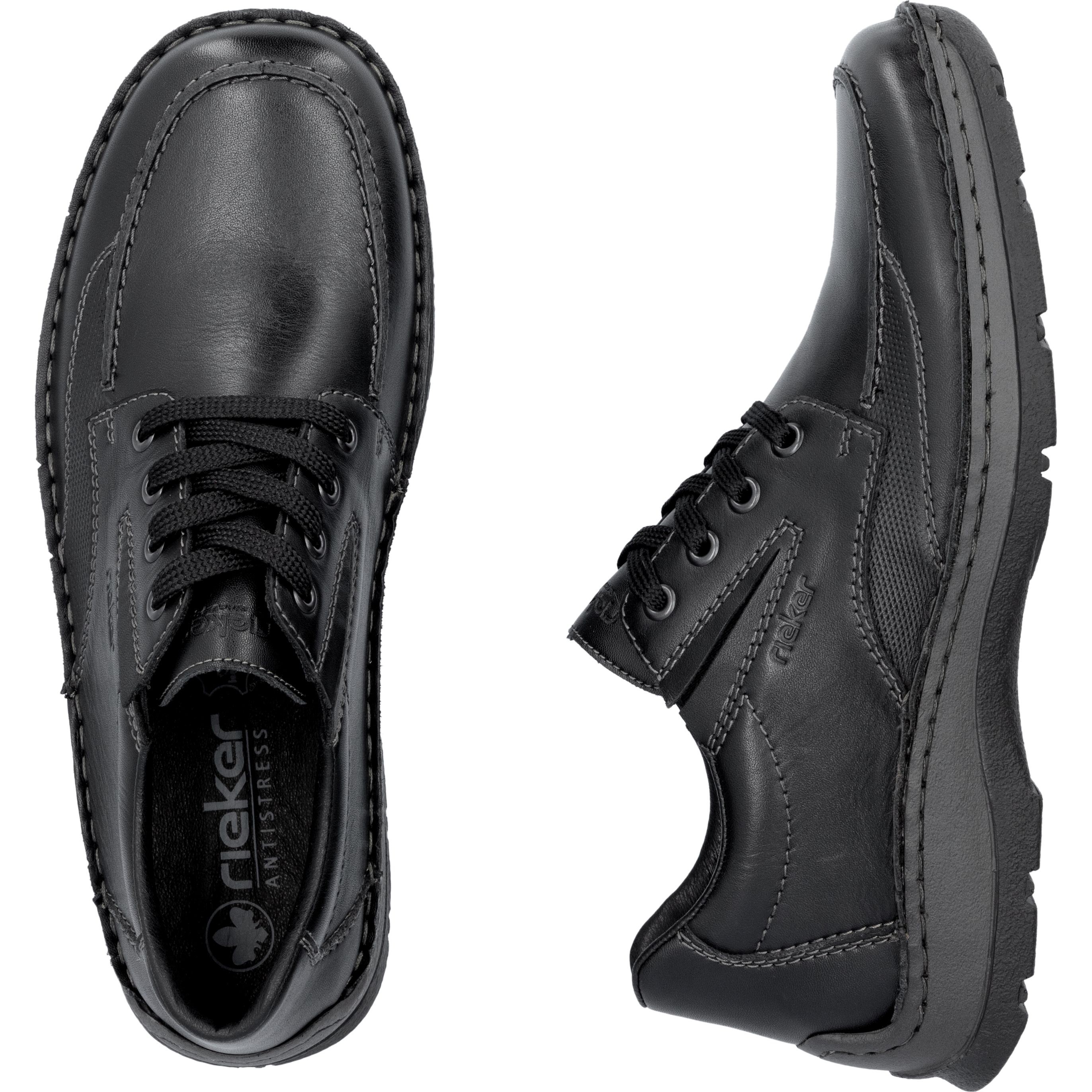 RIEKER Laisvalaikio bateliai vyrams, Juoda, Men's shoes 11