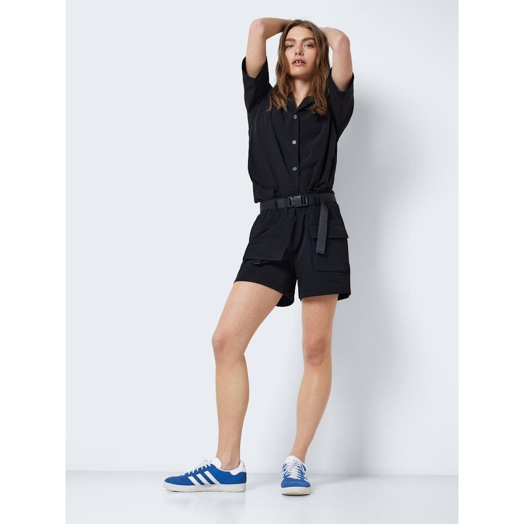 NOISY MAY Šortai moterims, Juoda, Nmkirby shorts 5