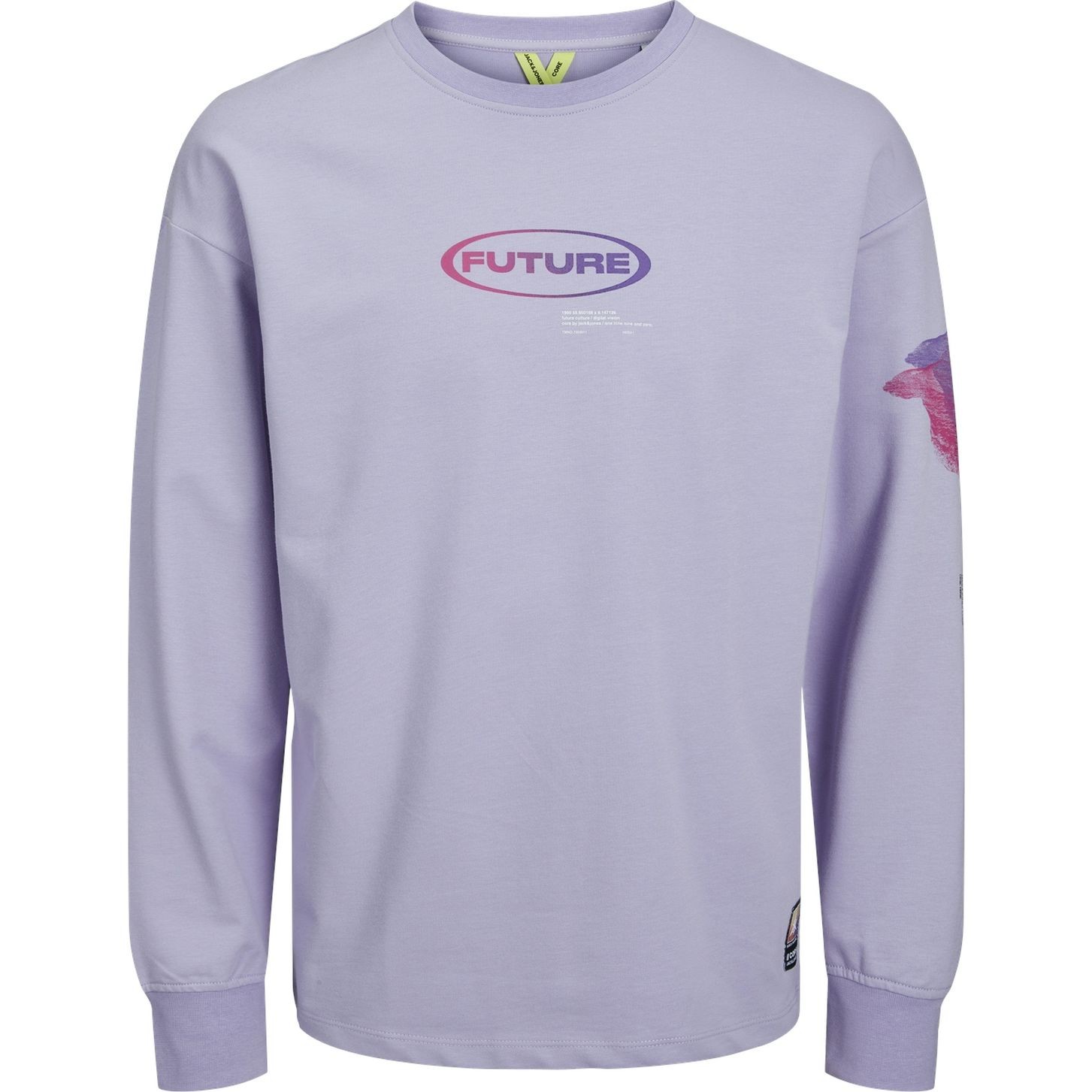 JACK & JONES Särgid vyrams, Lilla, JCODIGITAL SWEAT CREW