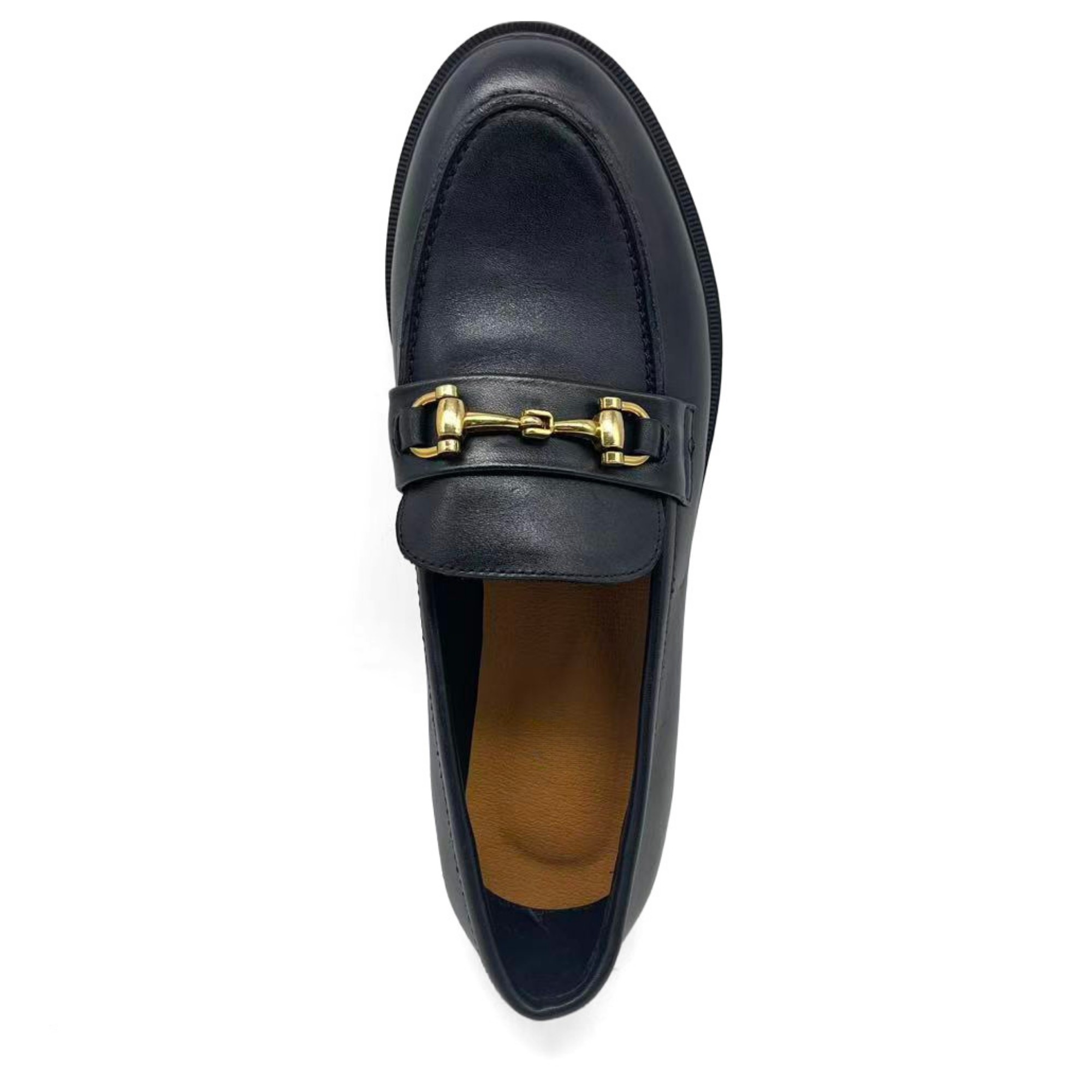 LA CONTE Loaferiai moterims, Juoda, Loafers 4