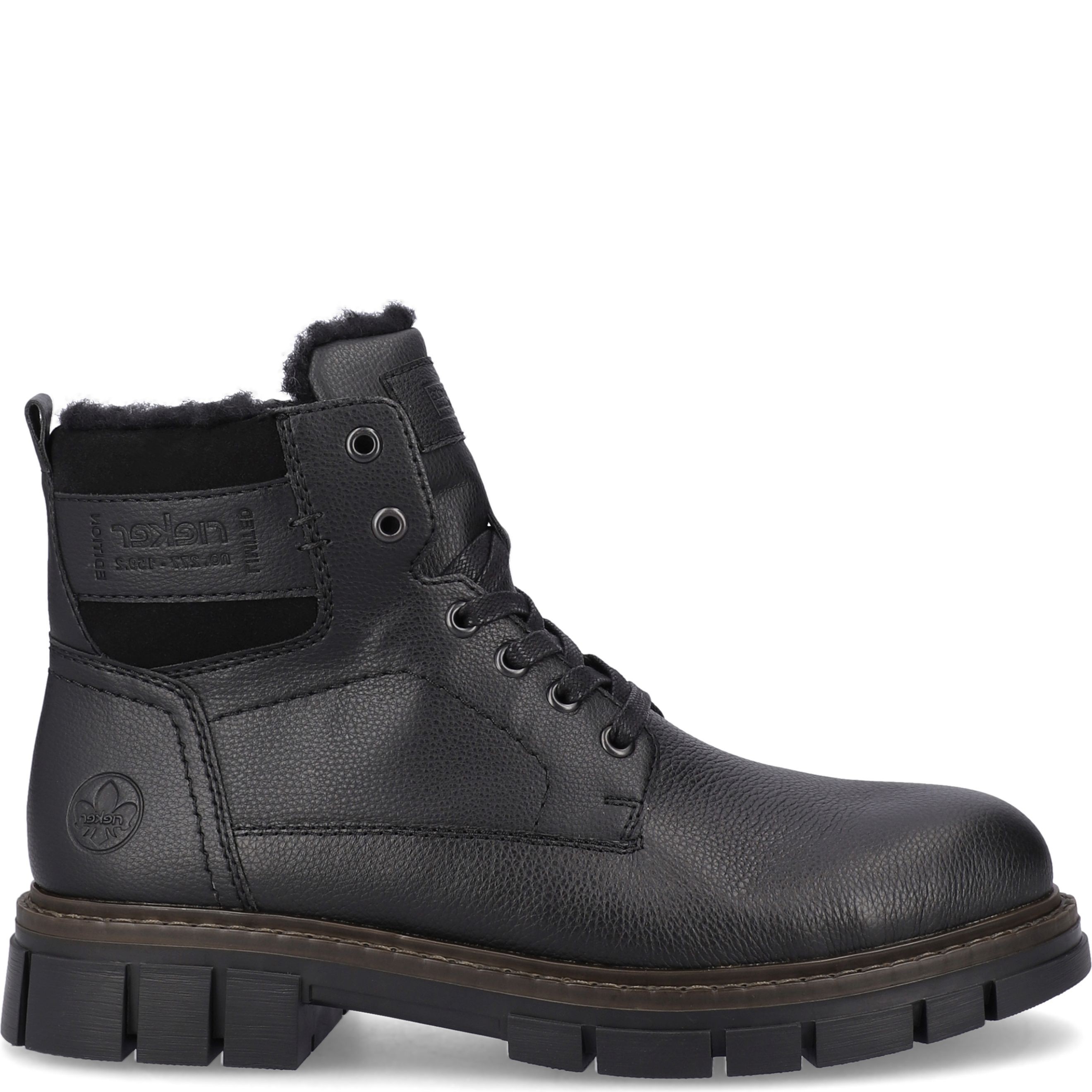 RIEKER Aulinukai vyrams, Juoda, BOOTIES 2