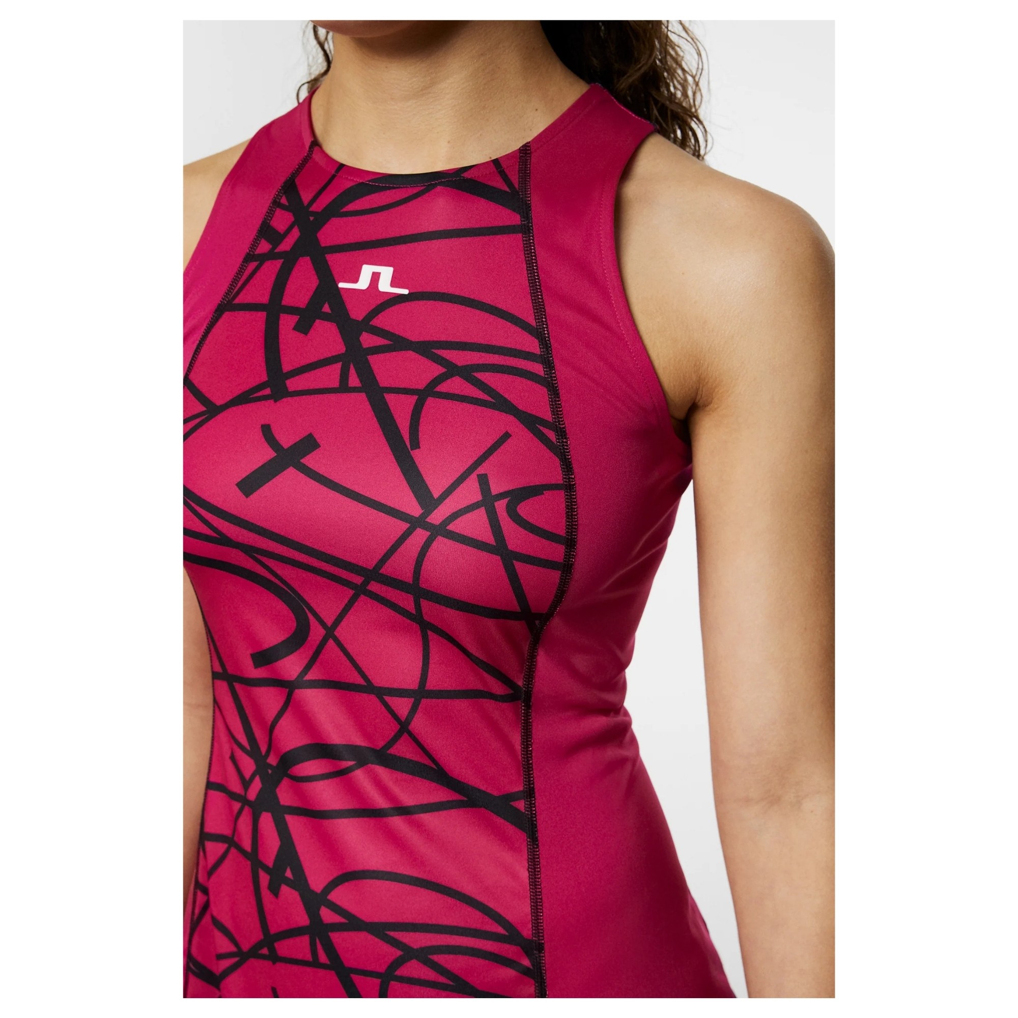 J.LINDEBERG Mini suknelė moterims, Marga, Maddy printed dress 2