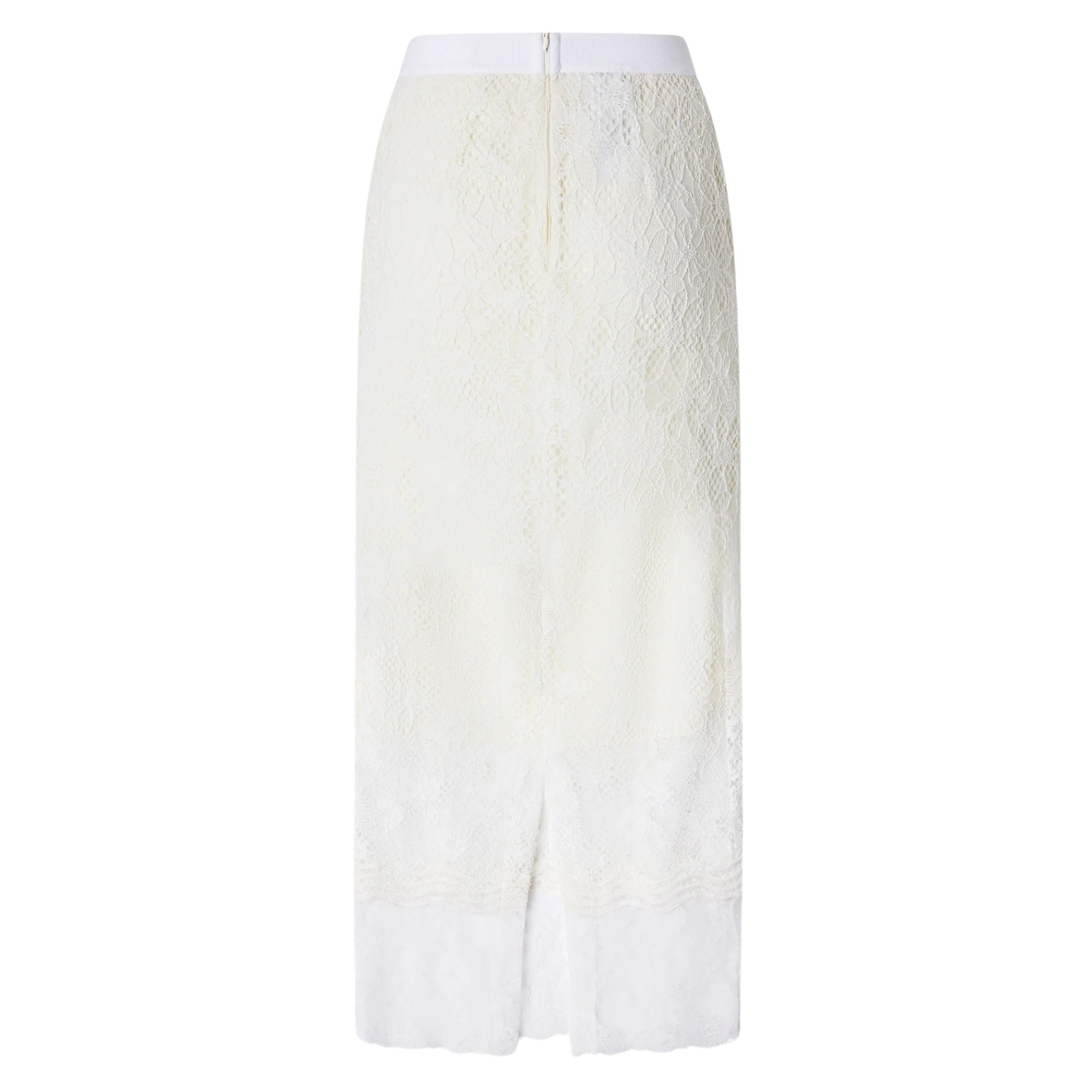 PINKO Midi sijonas moterims, Balta, Harmonie skirt 2