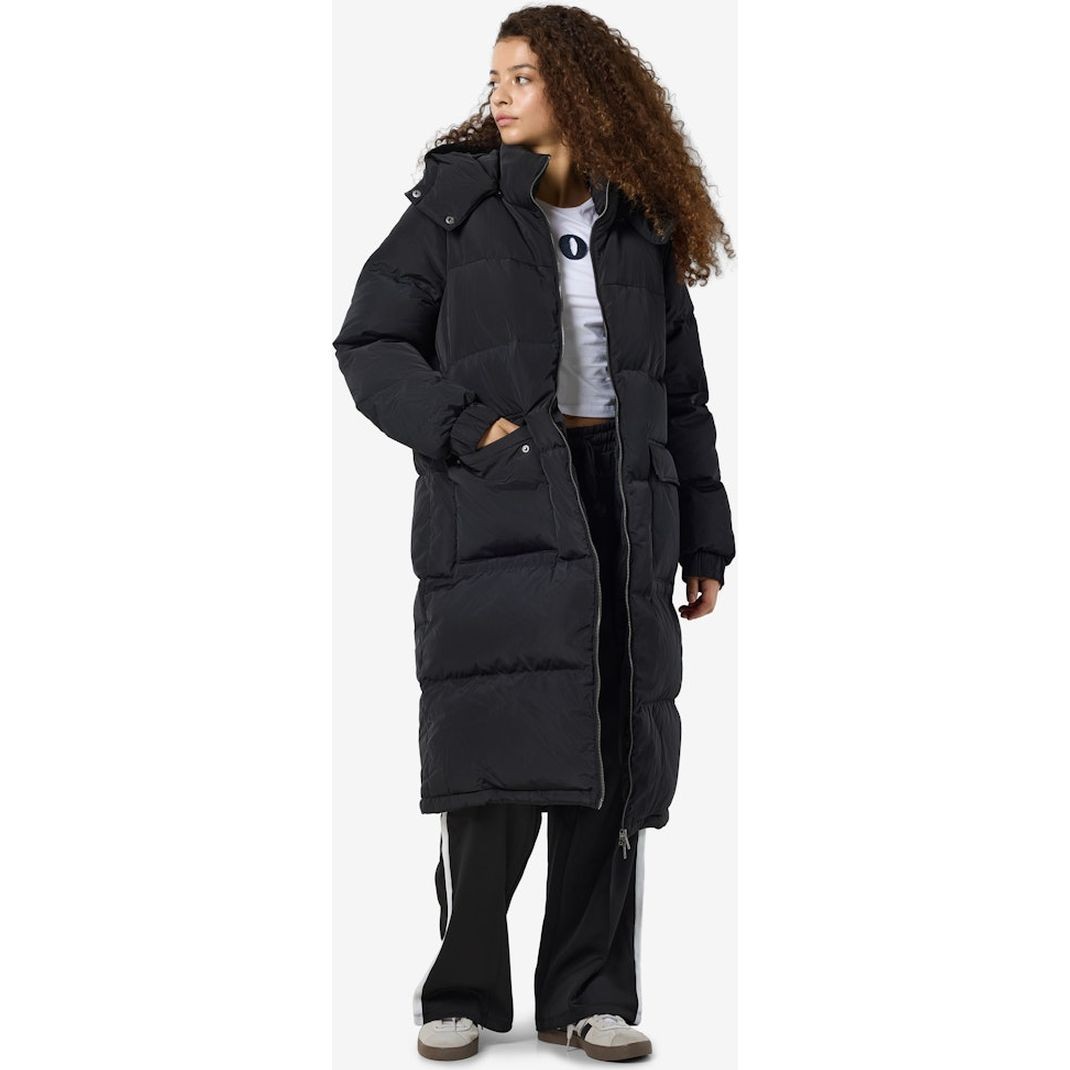 NOISY MAY Pūkinis paltas moterims, Juoda, Cerise long down jacket 5