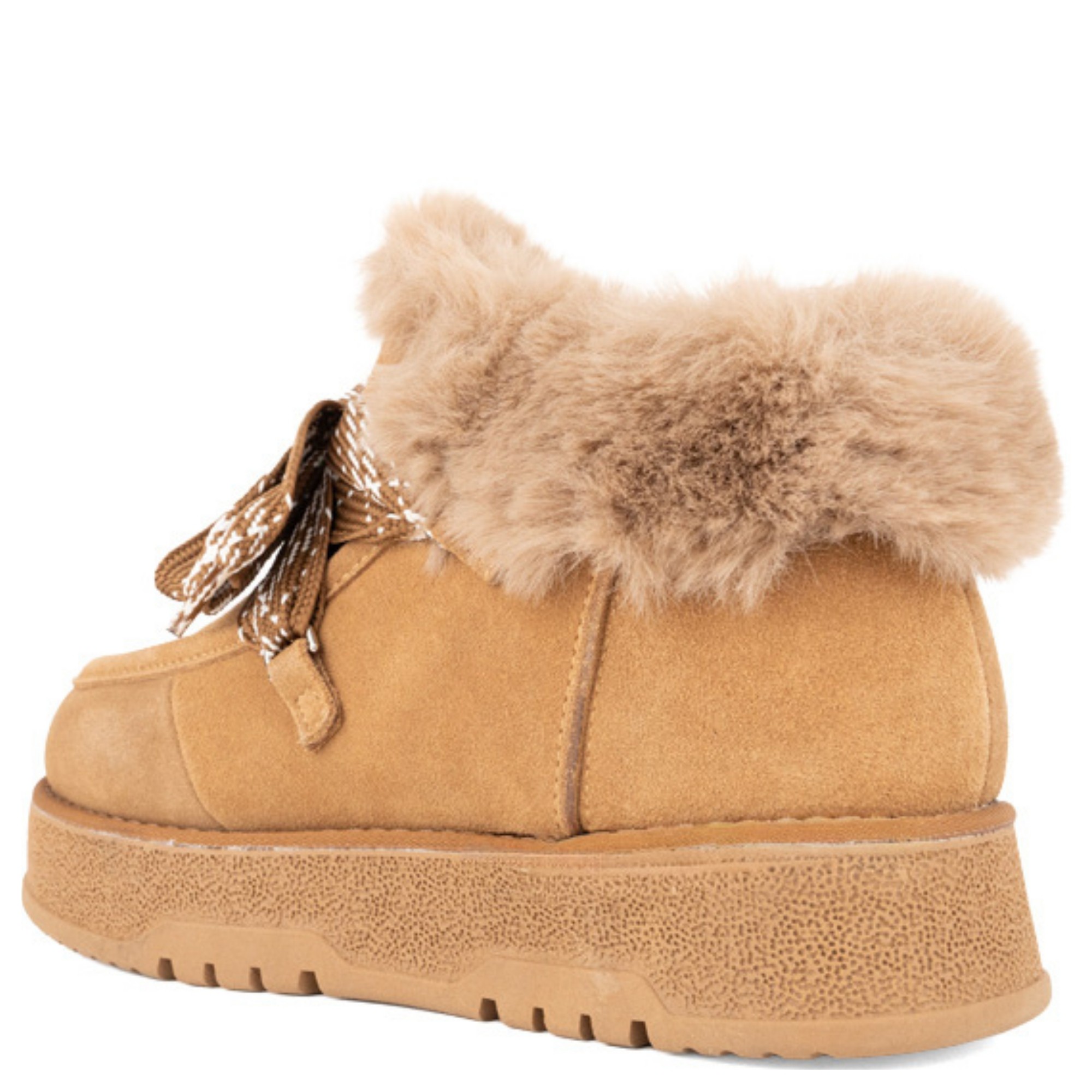 LA CONTE Pašiltinti aulinukai moterims, Ruda, warm boots, lac6013-25204 3