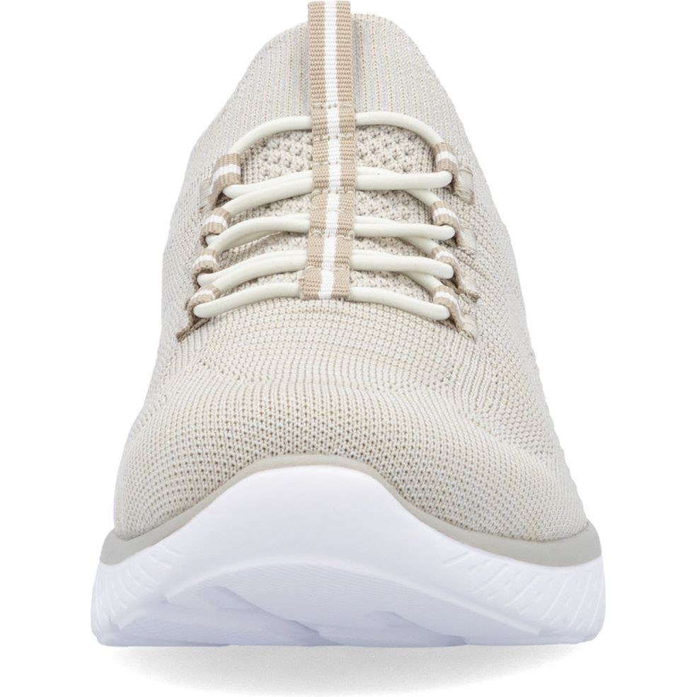 RIEKER Laisvalaikio bateliai moterims, Smėlio, Slipper 6