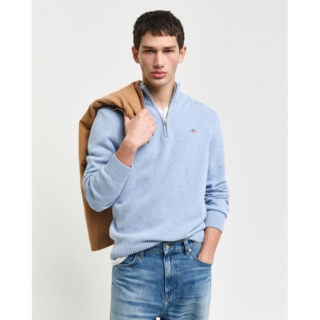 GANT Megztinis vyrams, Mėlyna, CASUAL COTTON 2