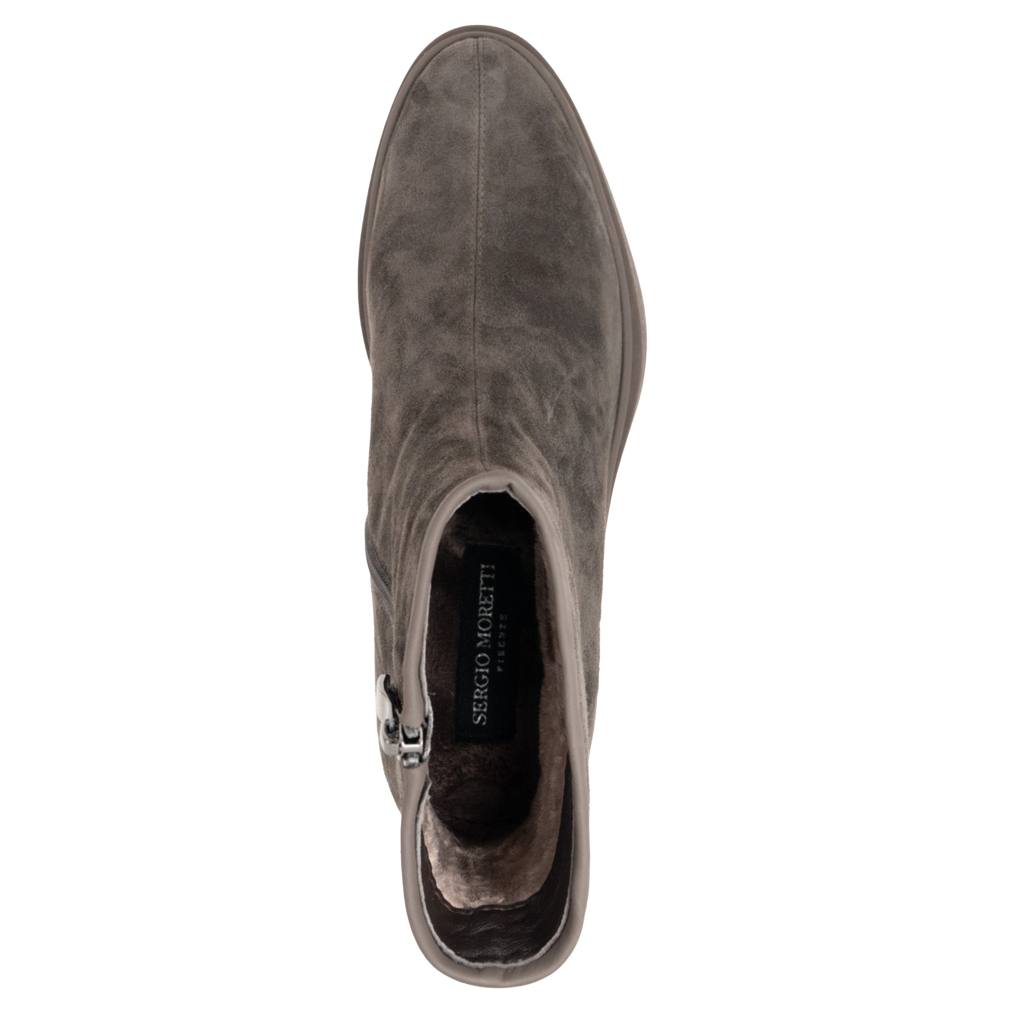 SERGIO MORETTI Aulinukai moterims, Pilka, Booties, SMR6045-25221-FLGRY 4