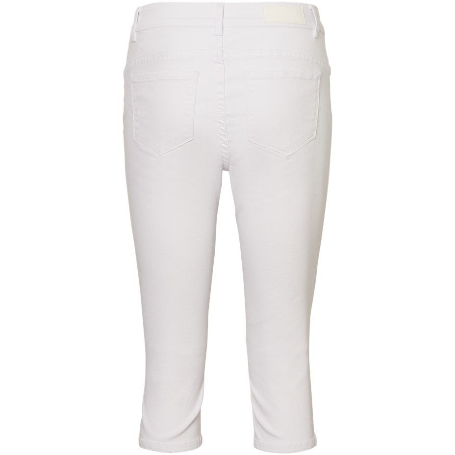 VERO MODA Marškinėliai moterims, Balta, VMHOT SEVEN NW DNM SL 2