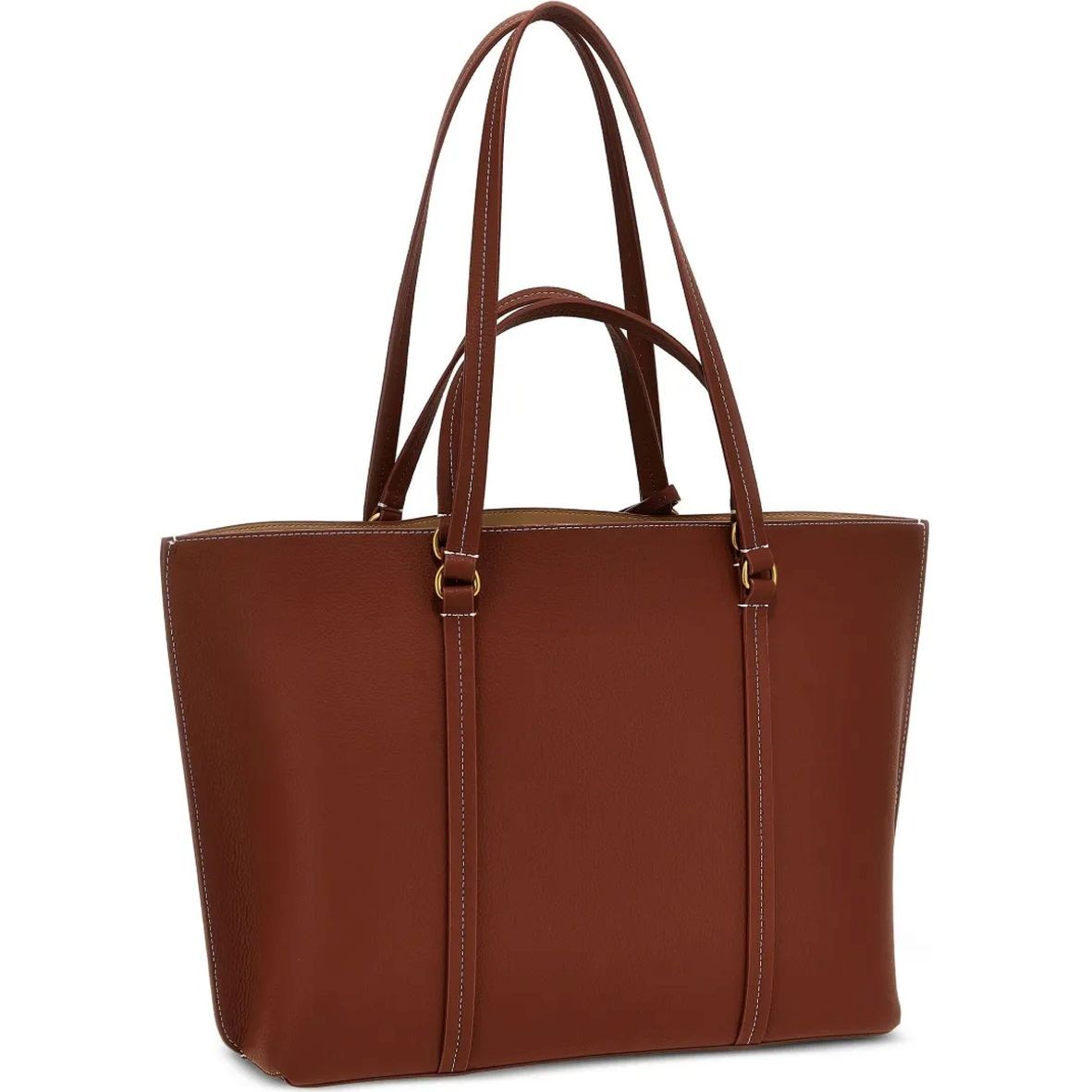 PINKO Pirkinių krepšys moterims, Ruda, Large love-birds tote bag 2