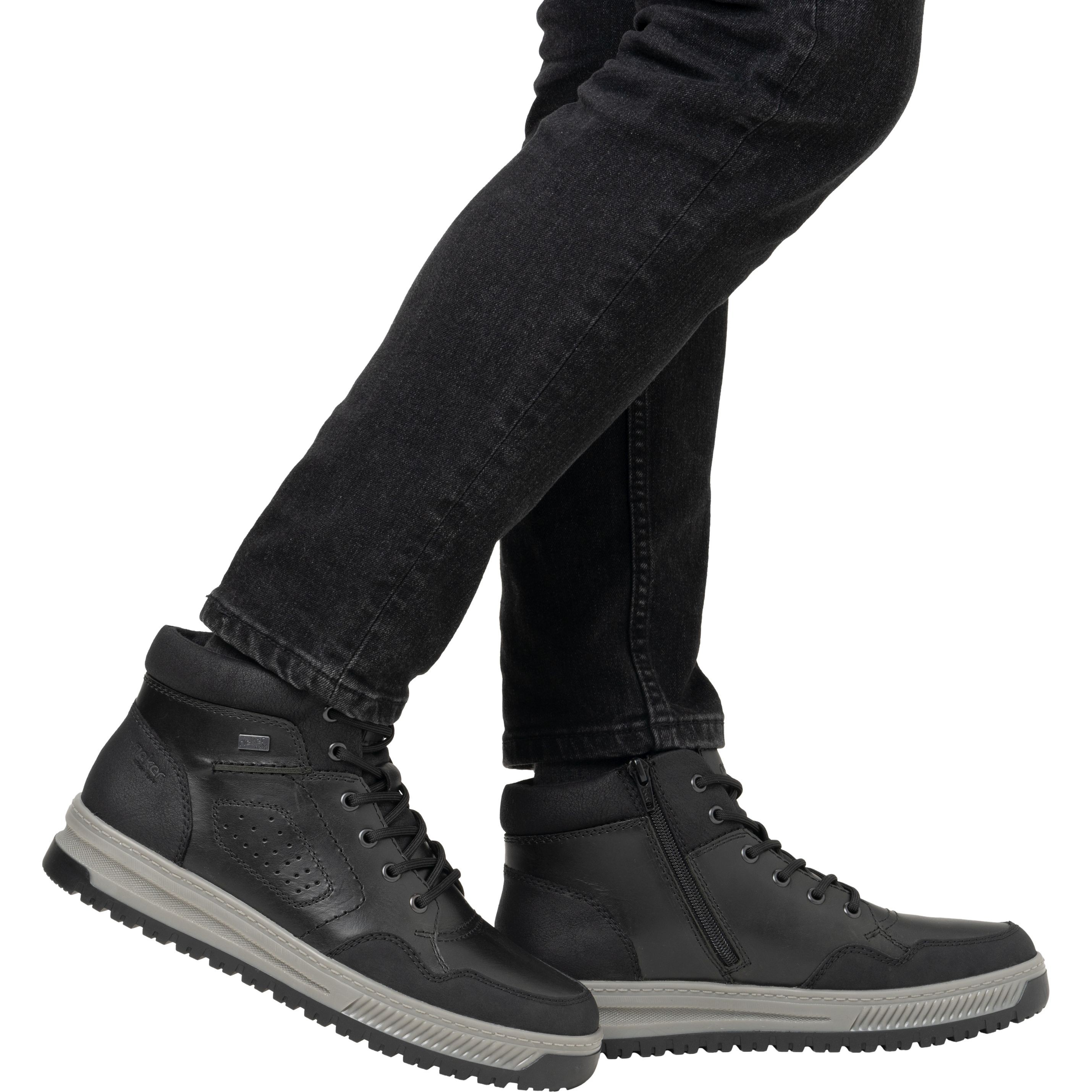 RIEKER Aulinukai vyrams, Juoda, Men's boots 2