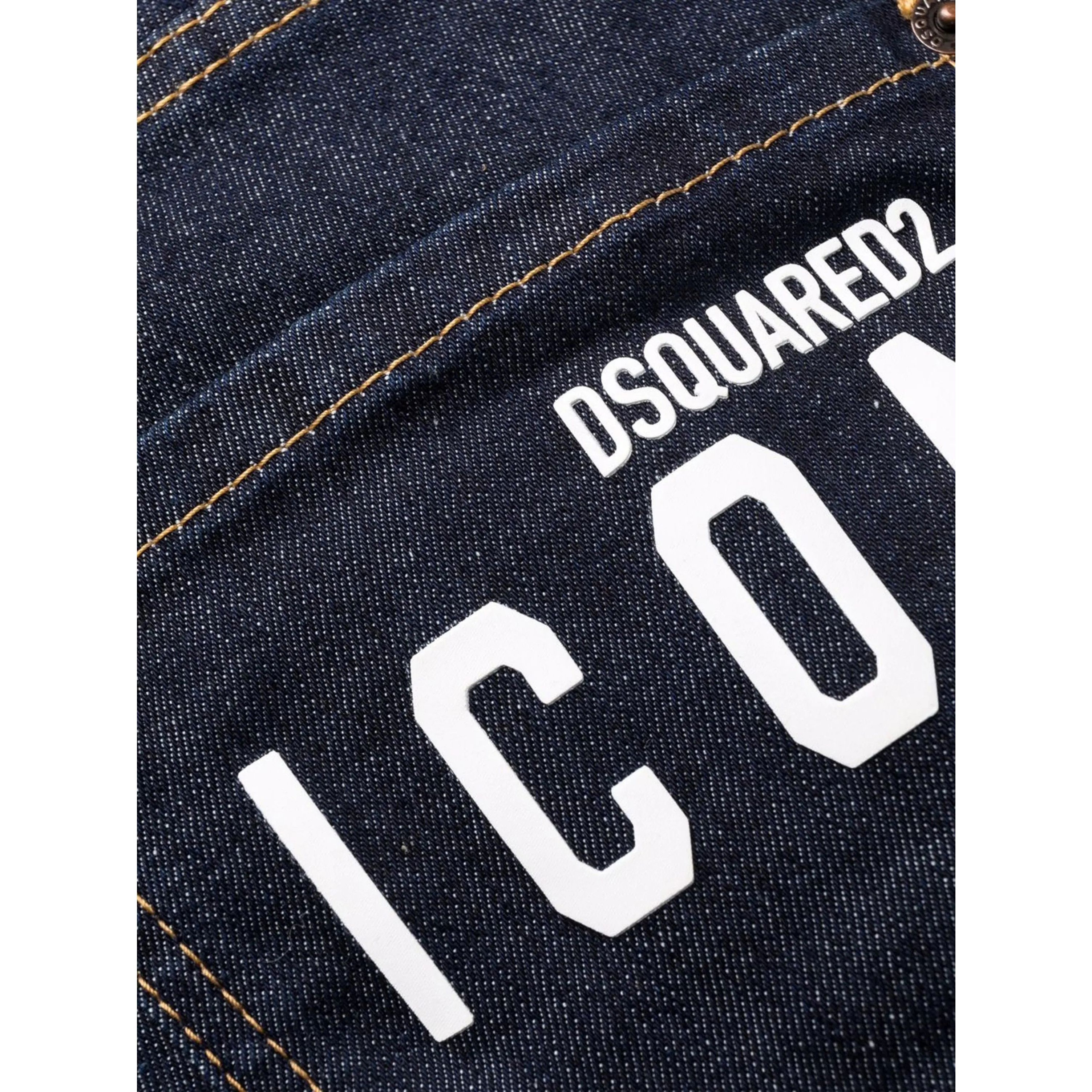 DSQUARED2 Aptempti džinsai vyrams, Mėlyna, B-icon cool guy jean 2