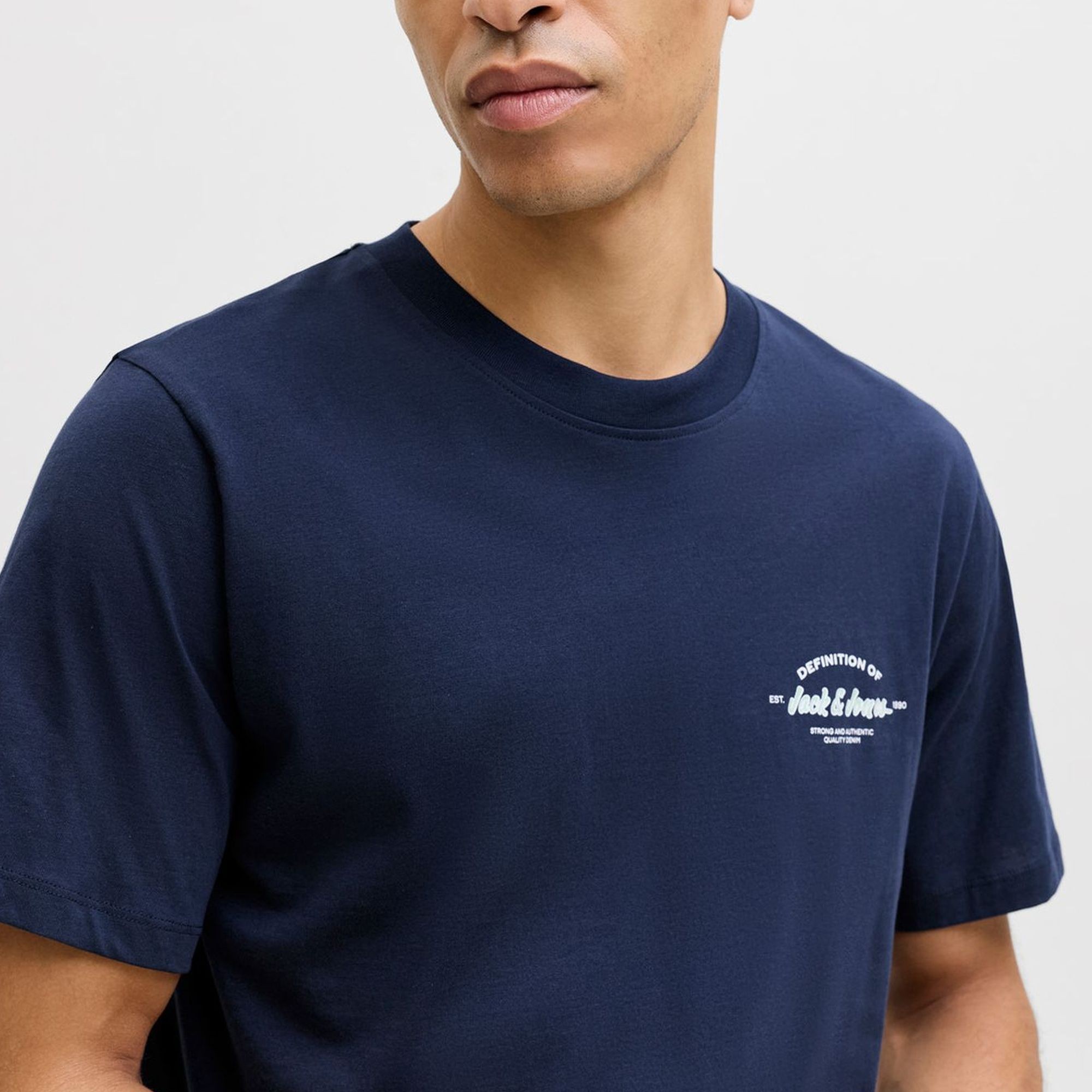 JACK & JONES Marškinėliai vyrams, Mėlyna, Brandon 3