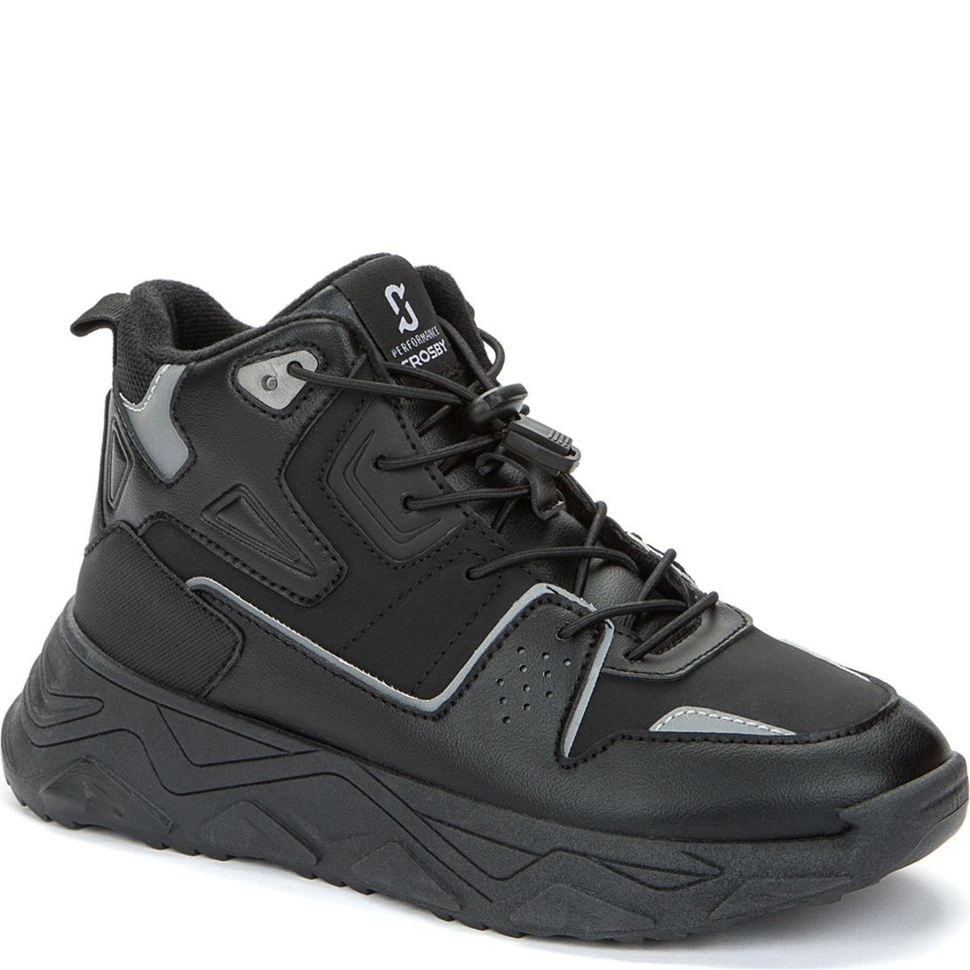 CROSBY Aulinukai berniukams, Juoda, BOOTIES