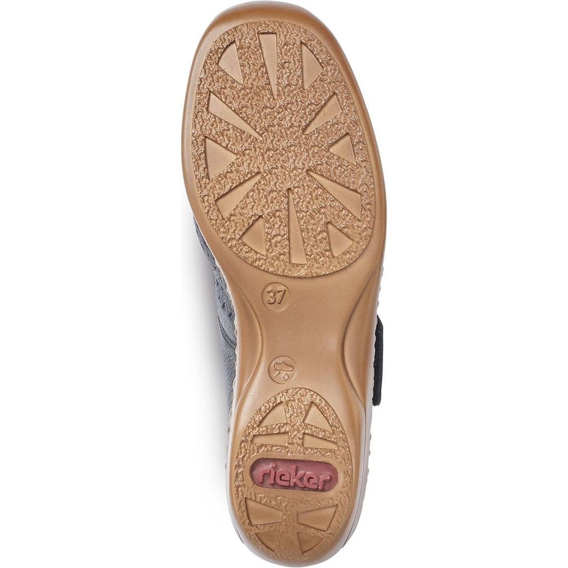 RIEKER Bateliai - moterims, Mėlyna, SANDALS 6