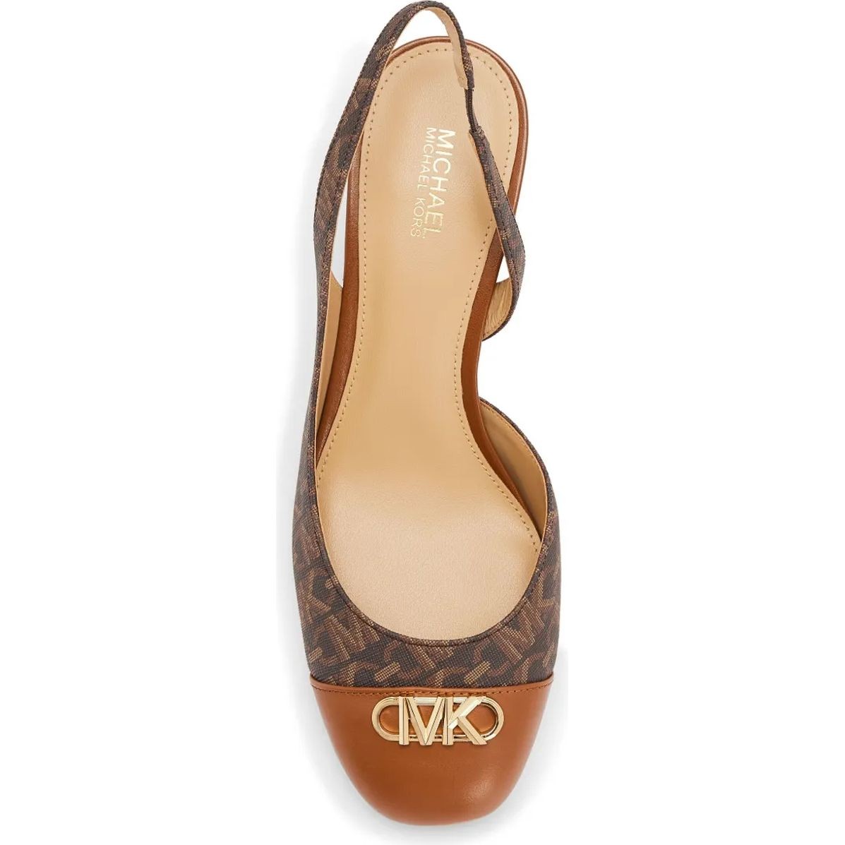 MICHAEL KORS Aukštakulniai moterims, Ruda, 60mm perla pumps 4