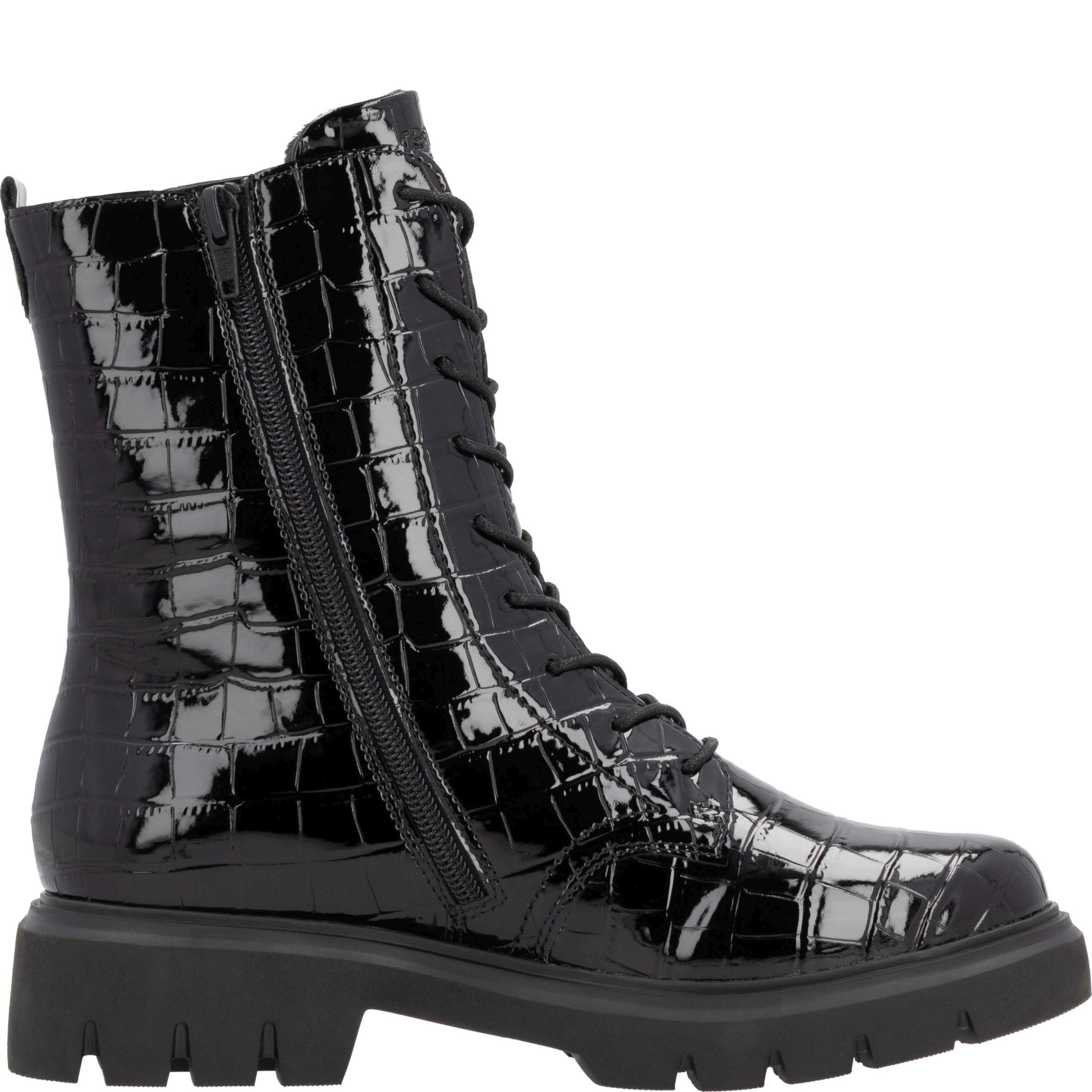 REMONTE Aulinukai moterims, Juoda, Ladies mid height boots 5