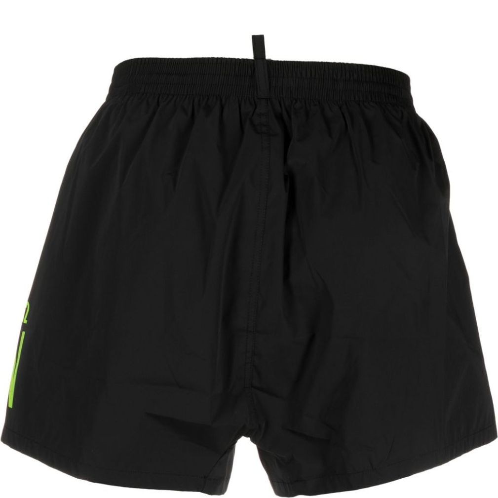 DSQUARED2 UNDERWEAR Ilginti apatiniai vyrams, Juoda, Boxer midi 2