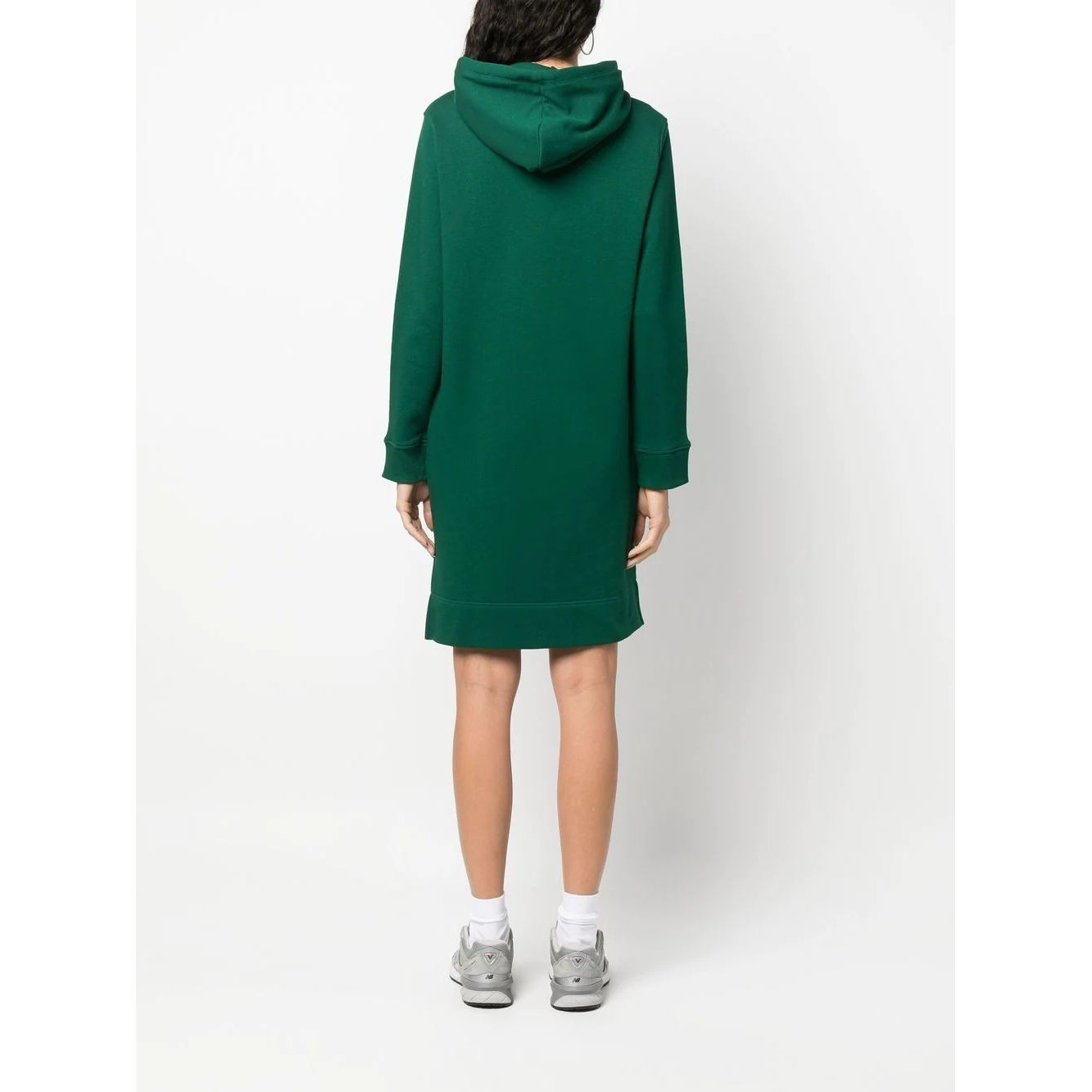 TOMMY HILFIGER Midi suknelė moterims, Žalia, Regular trim hood short dress 4