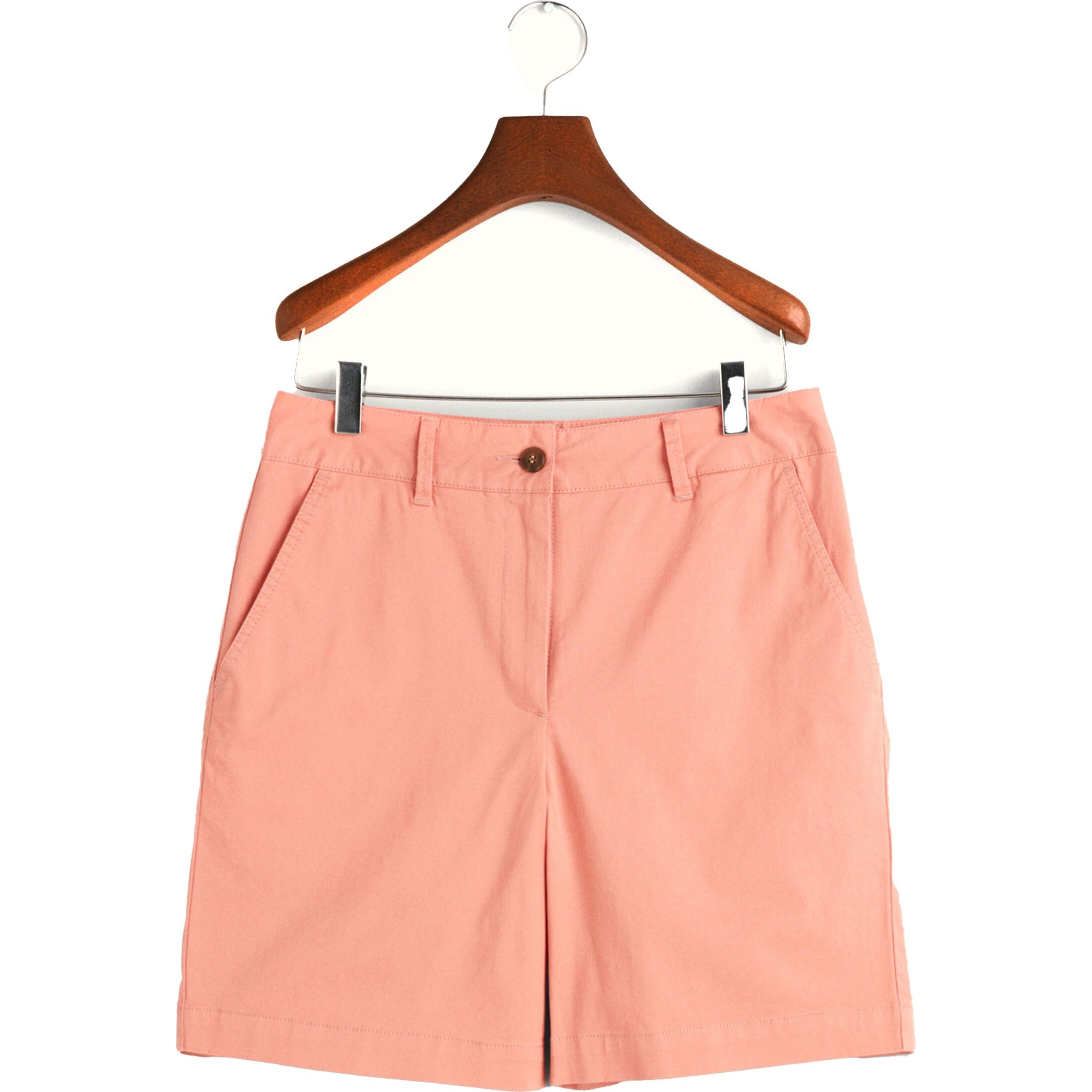 GANT Šortai moterims, Rožinė, CHINO SHORTS 1