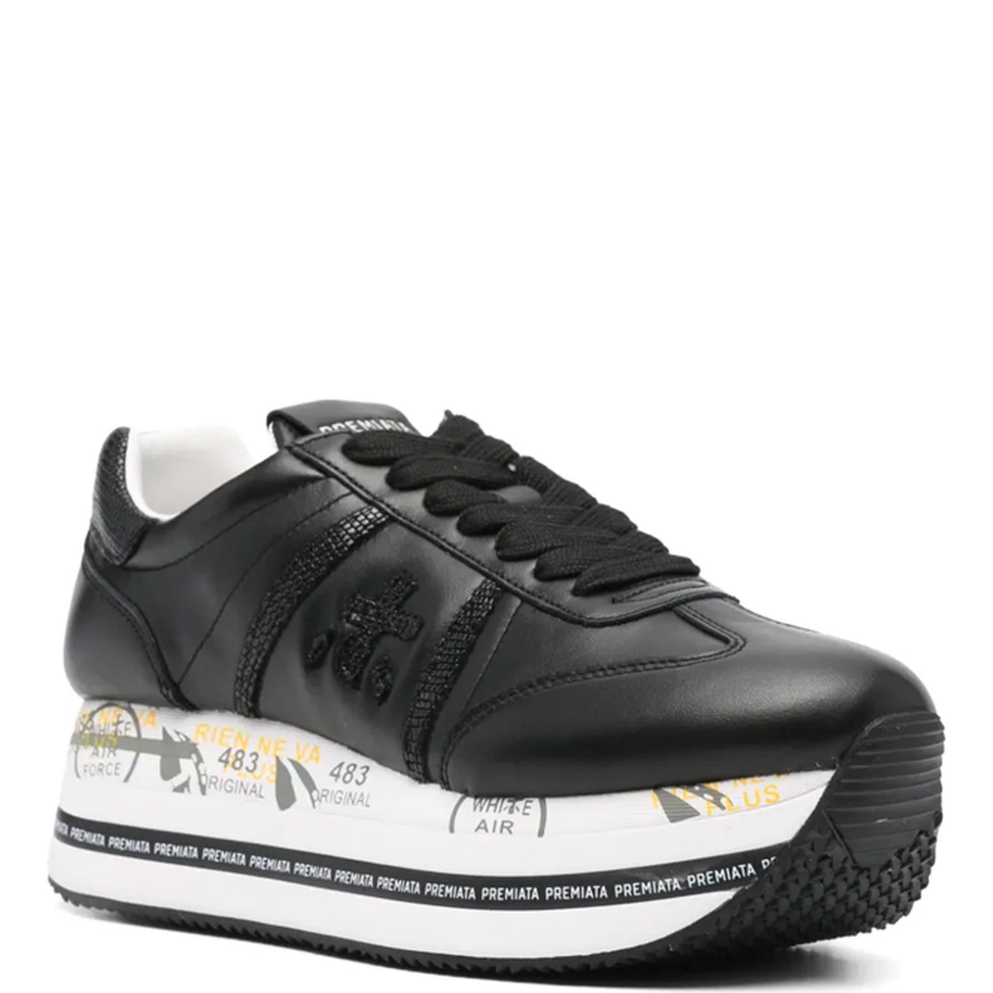 PREMIATA Laisvalaikio bateliai moterims, Juoda, Sneakers 1
