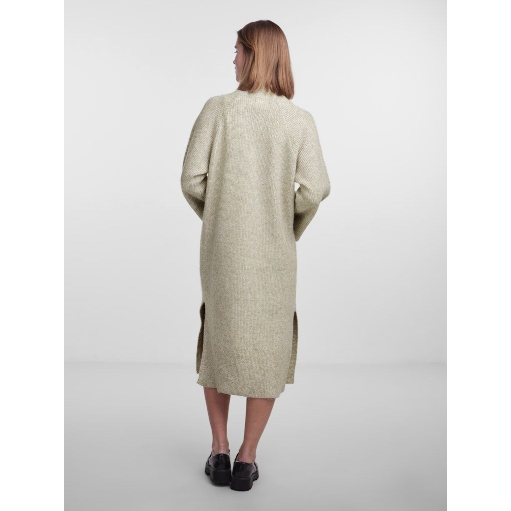 PIECES Midi suknelė moterims, Balta, PCJADE LS OVERS. HIG 3