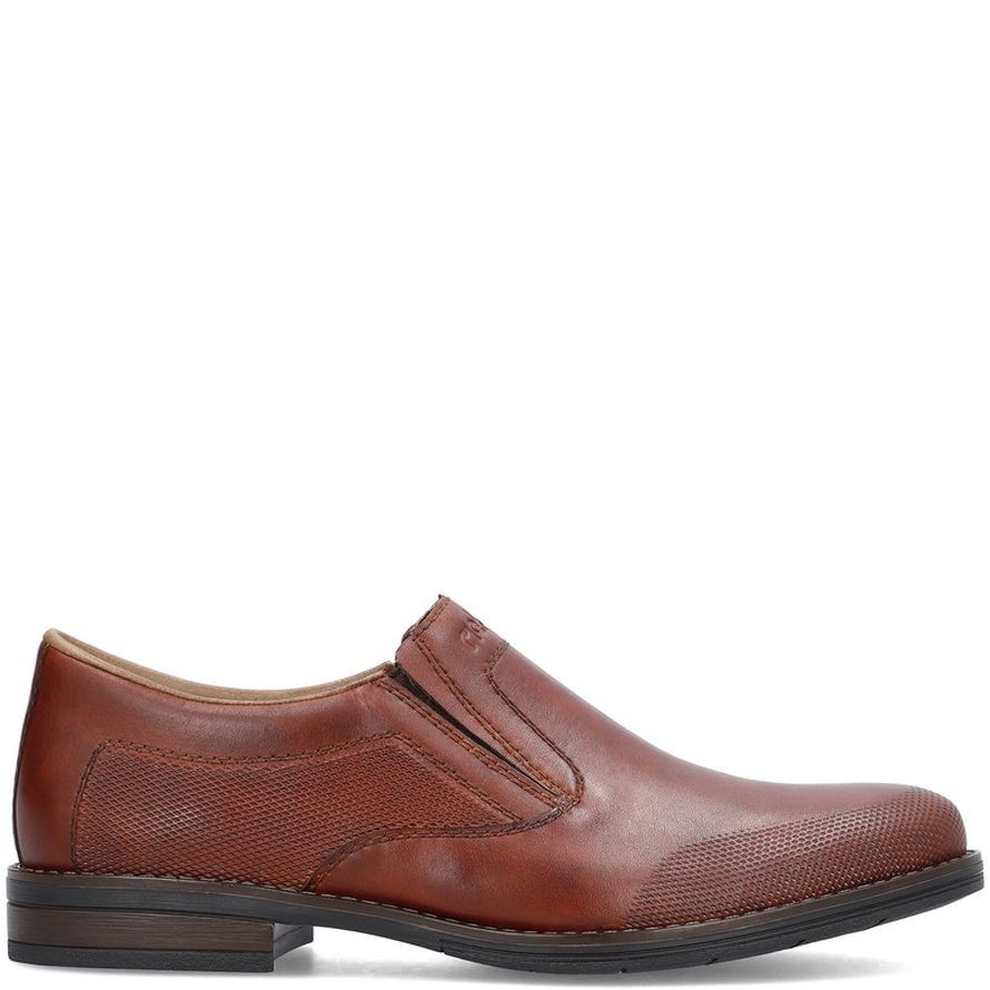 RIEKER Klasikiniai batai vyrams, Ruda, FORMAL 3
