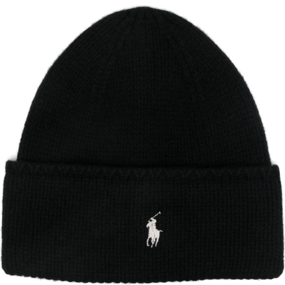 POLO RALPH LAUREN Skrybėlė moterims, Juoda, Hat 1