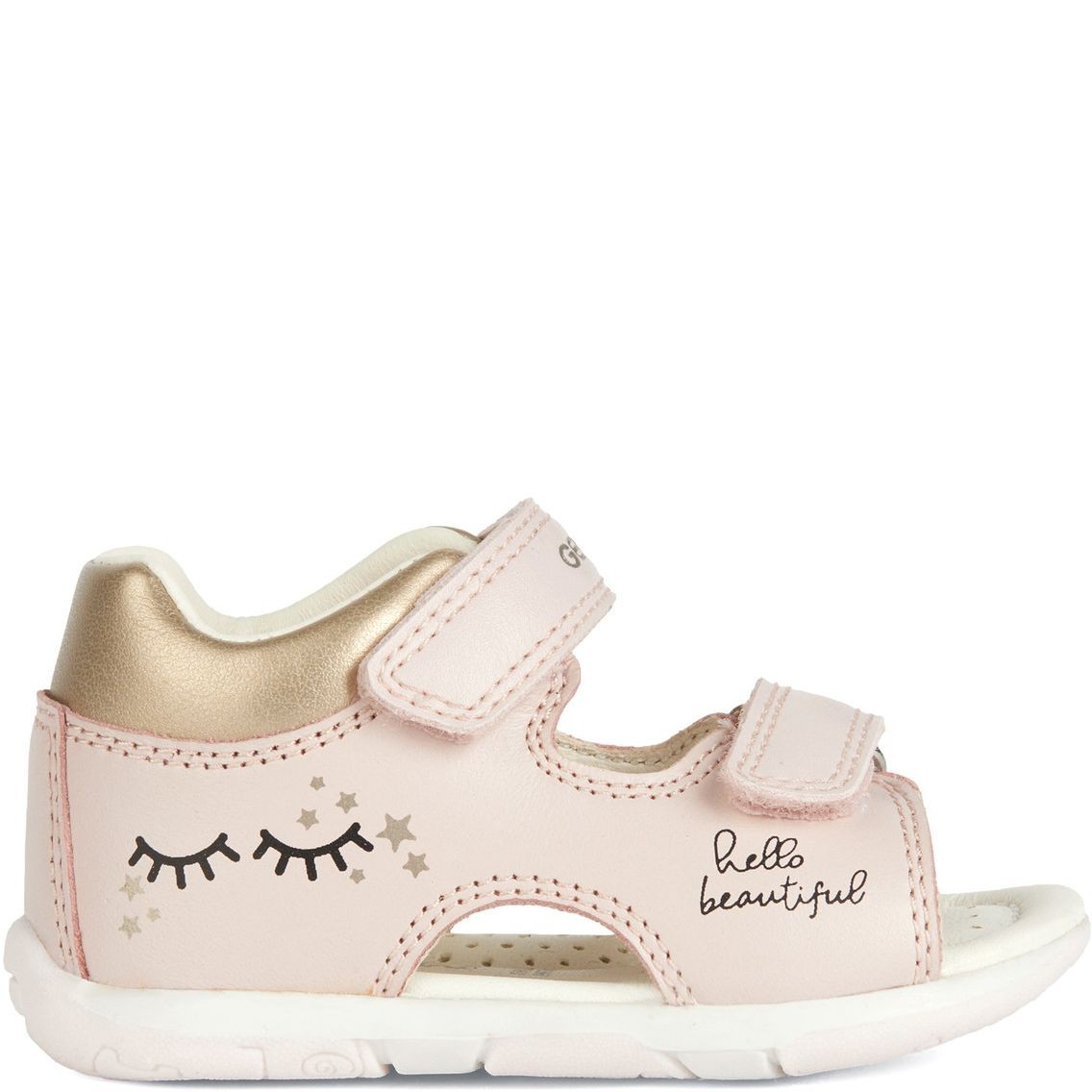 GEOX Basutės mergaitėms, Rožinė, SANDALS TAPUZ 2