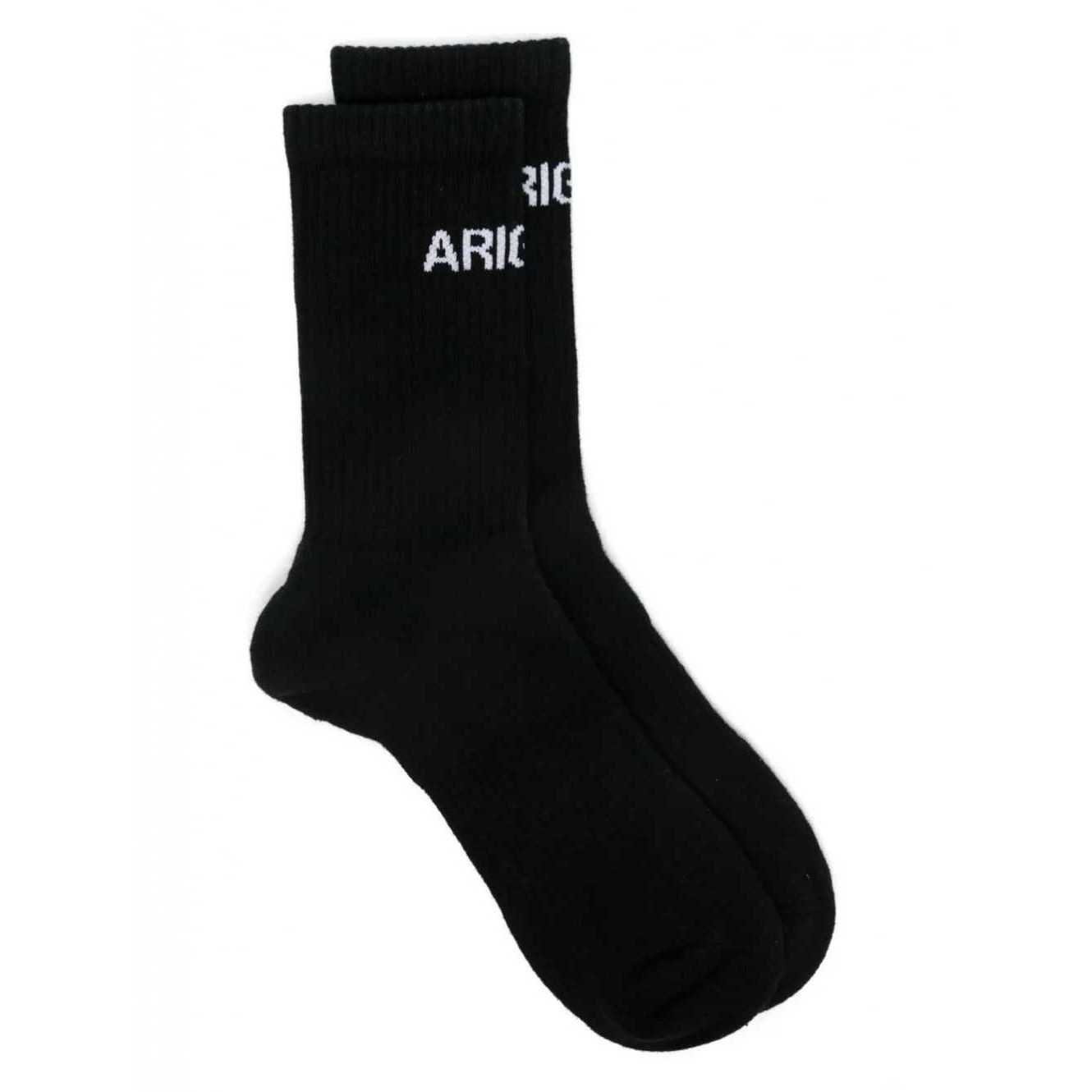 AXEL ARIGATO Kojinės, Juoda, Arigato logo tube socks 1