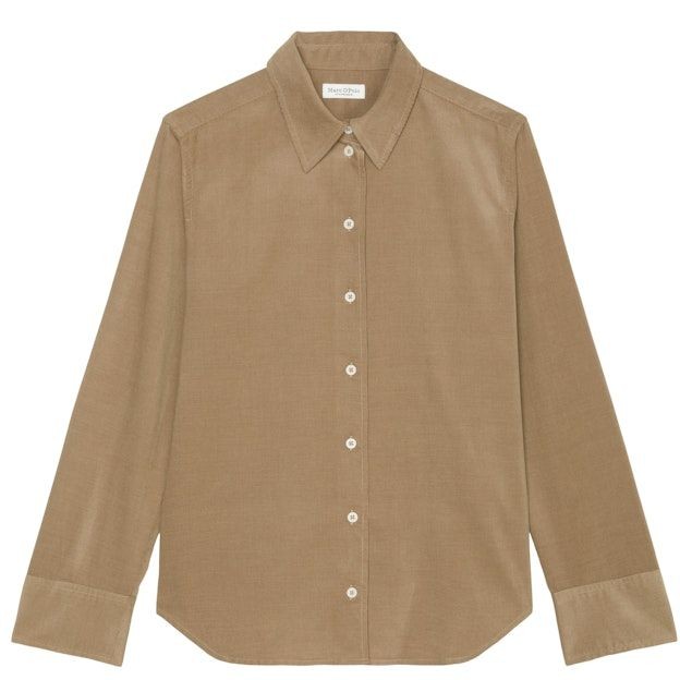 MARC O'POLO Marškiniai ilgomis rankovėmis moterims, Ruda, Shirts lon 408088242331